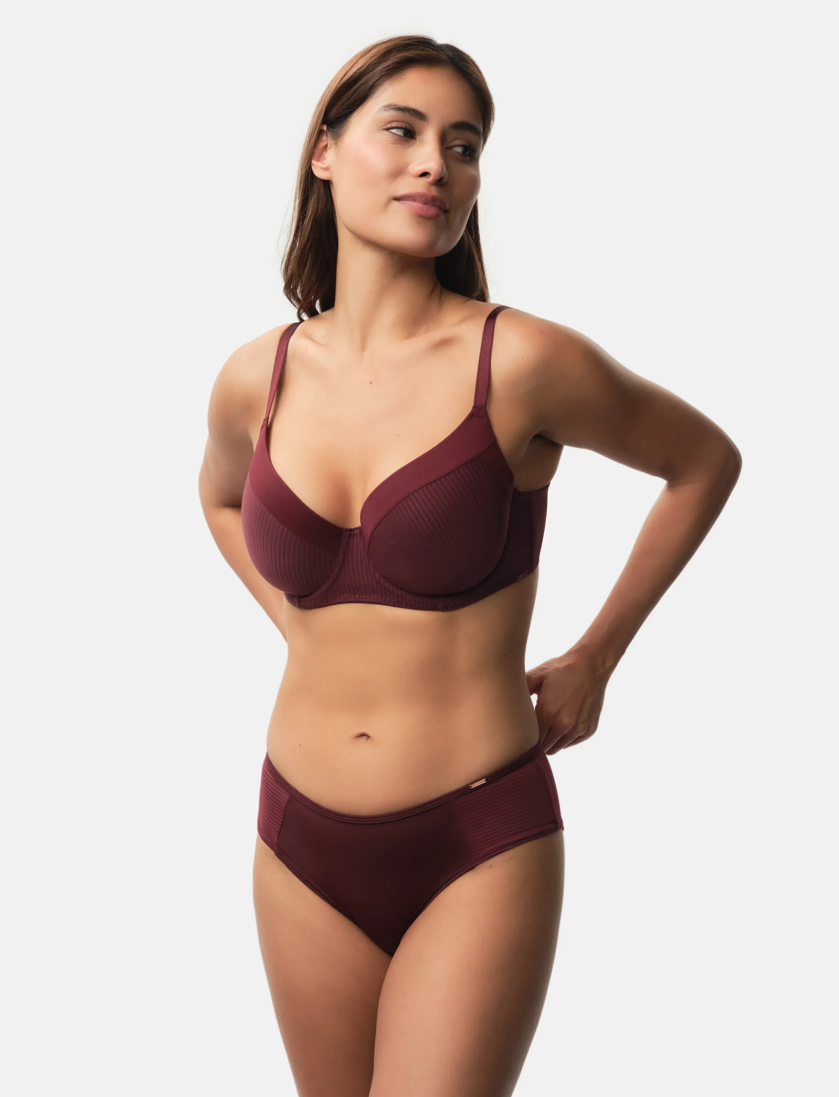 Dorina Carmen Light Padded Demi, 85 C, Bras & Oberteile, Rot - Bras, Frauen