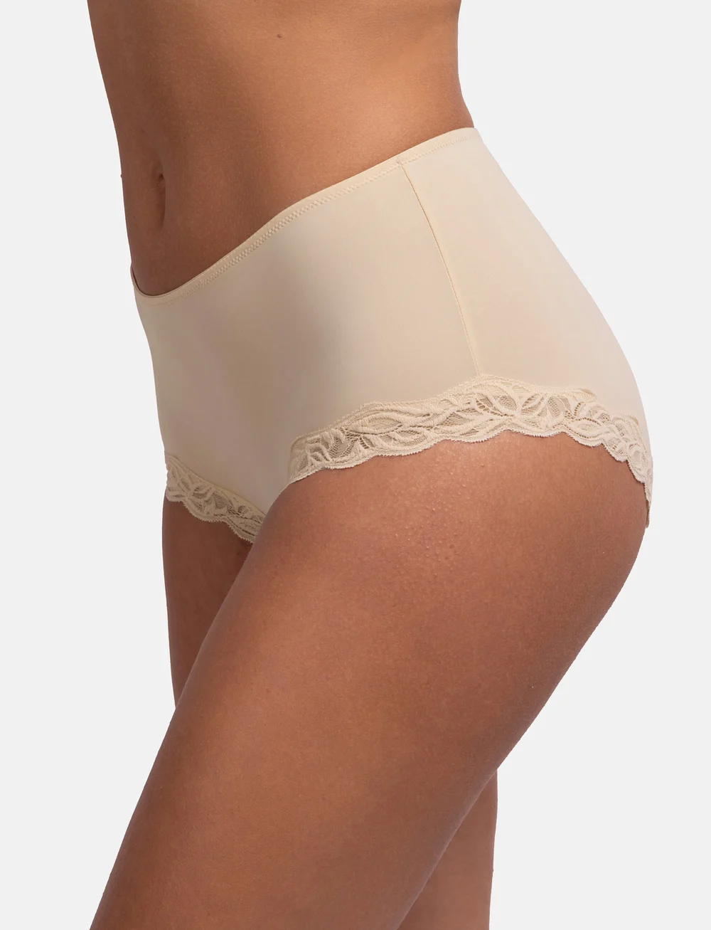 Dorina - EVIE - 2PP MIDI - midi & maxi broekjes - beige/black - 0