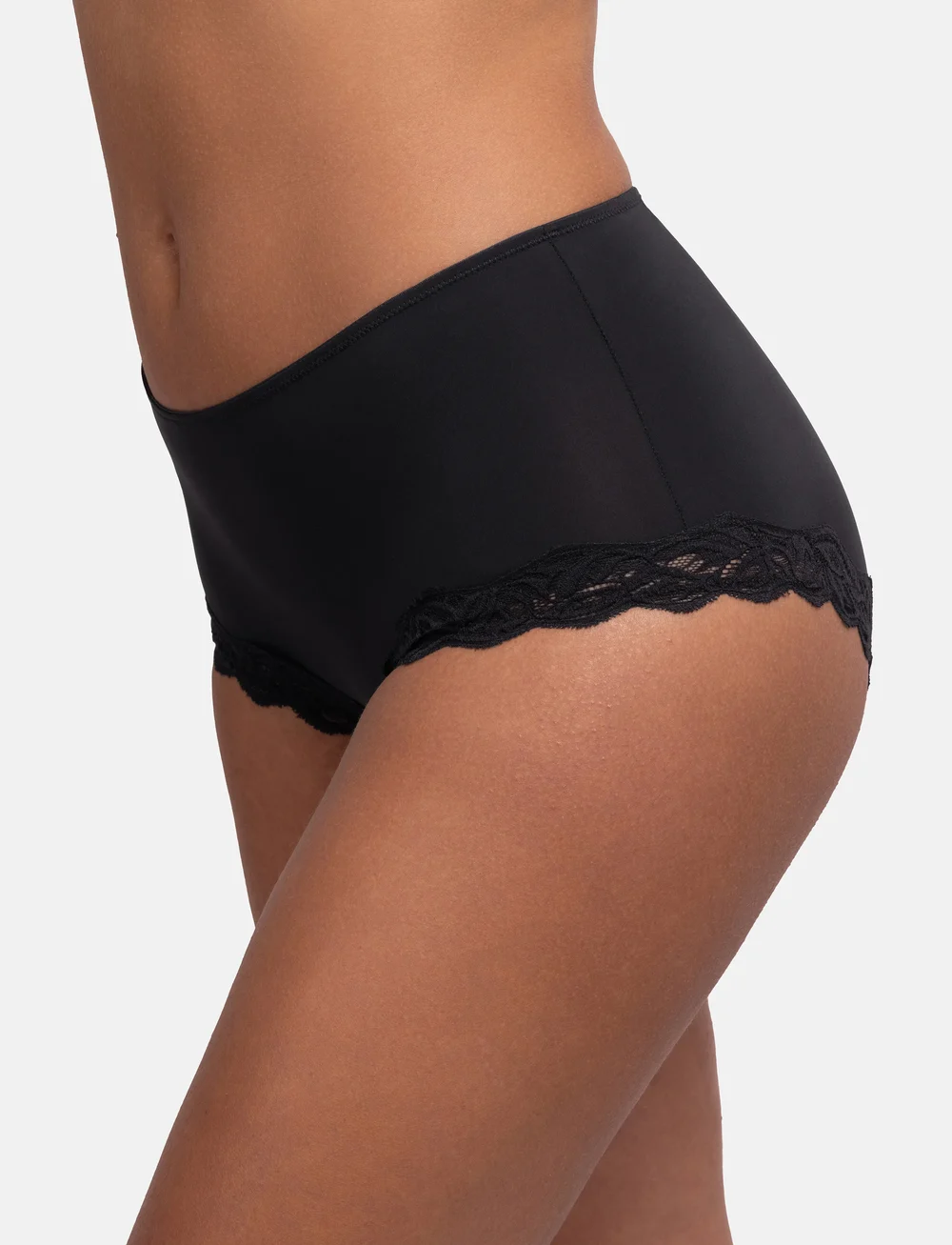 Dorina - EVIE - 2PP MIDI - midi & maxi broekjes - beige/black - 2