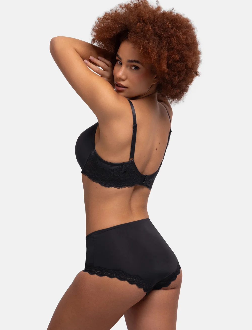 Dorina - EVIE - 2PP MIDI - midi & maxi broekjes - beige/black - 4