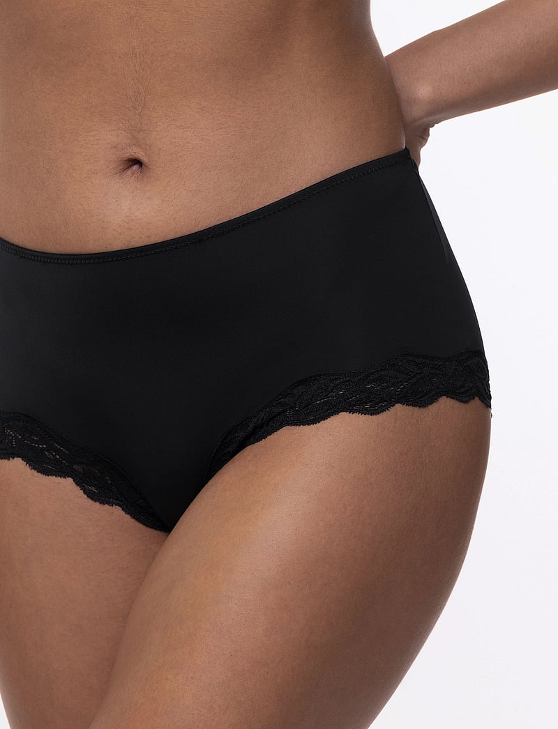 Dorina - EVIE - 2PP MIDI - midi & maxi slips - ivory/black - 2