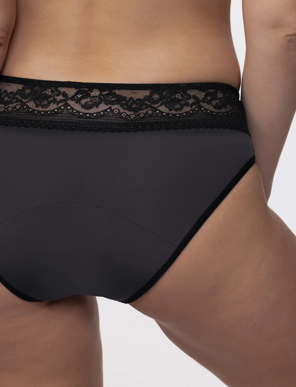 Dorina - ECO MOON/LACE-2PP Hipster_Classic - päevade aluspüksid - black/black - 4