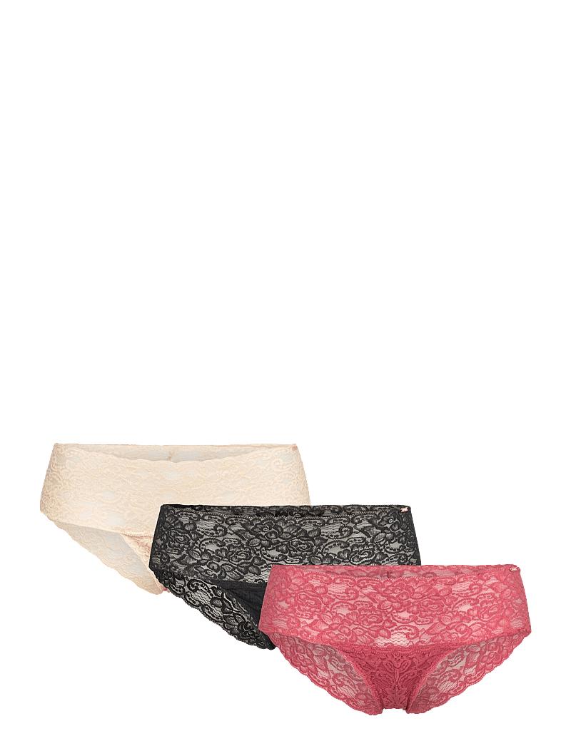 Dorina - LANA/ECO-3PP BRIEF - briefs - coral/beige/black - 1