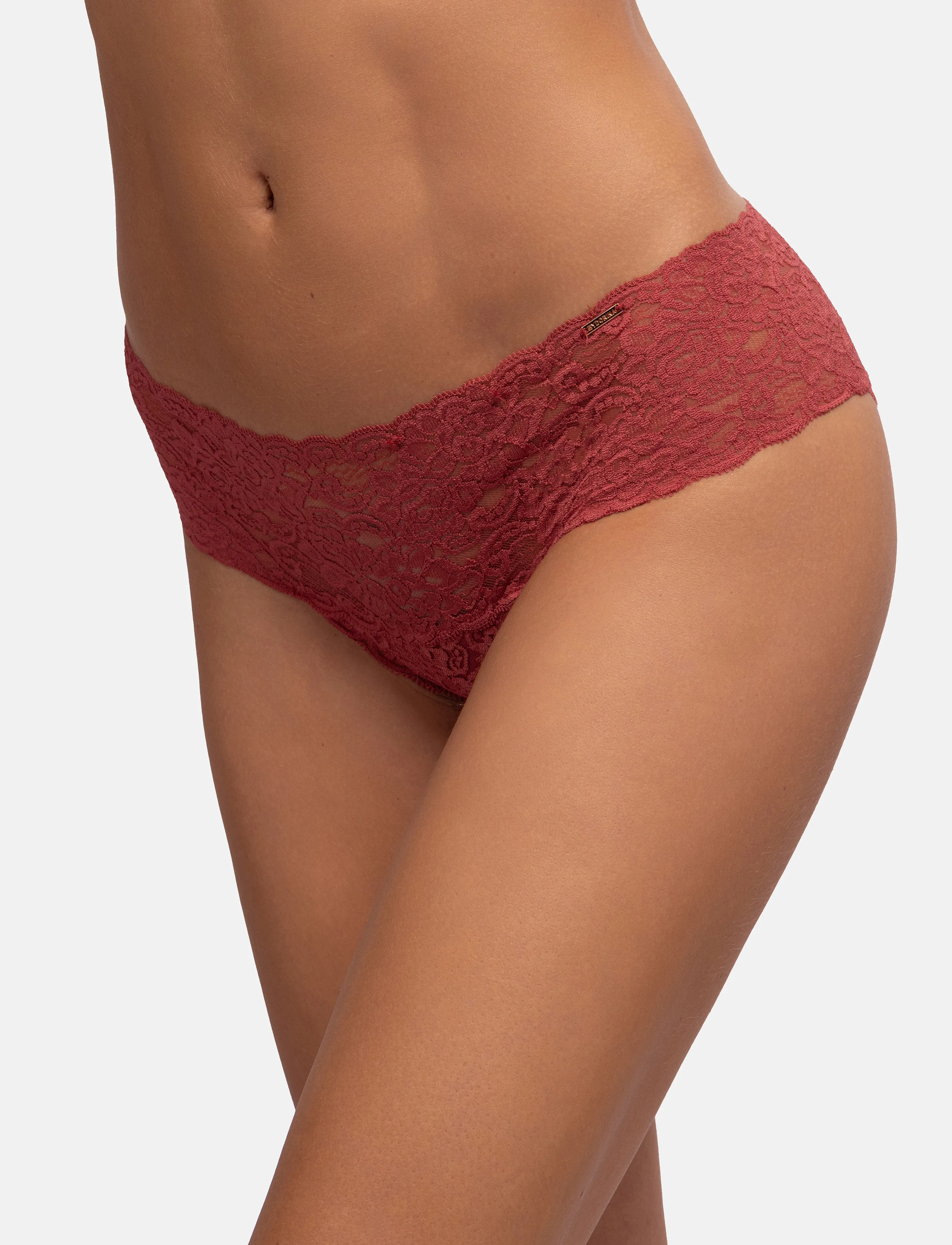 Dorina - LANA/ECO-3PP BRIEF - briefs - coral/beige/black - 0