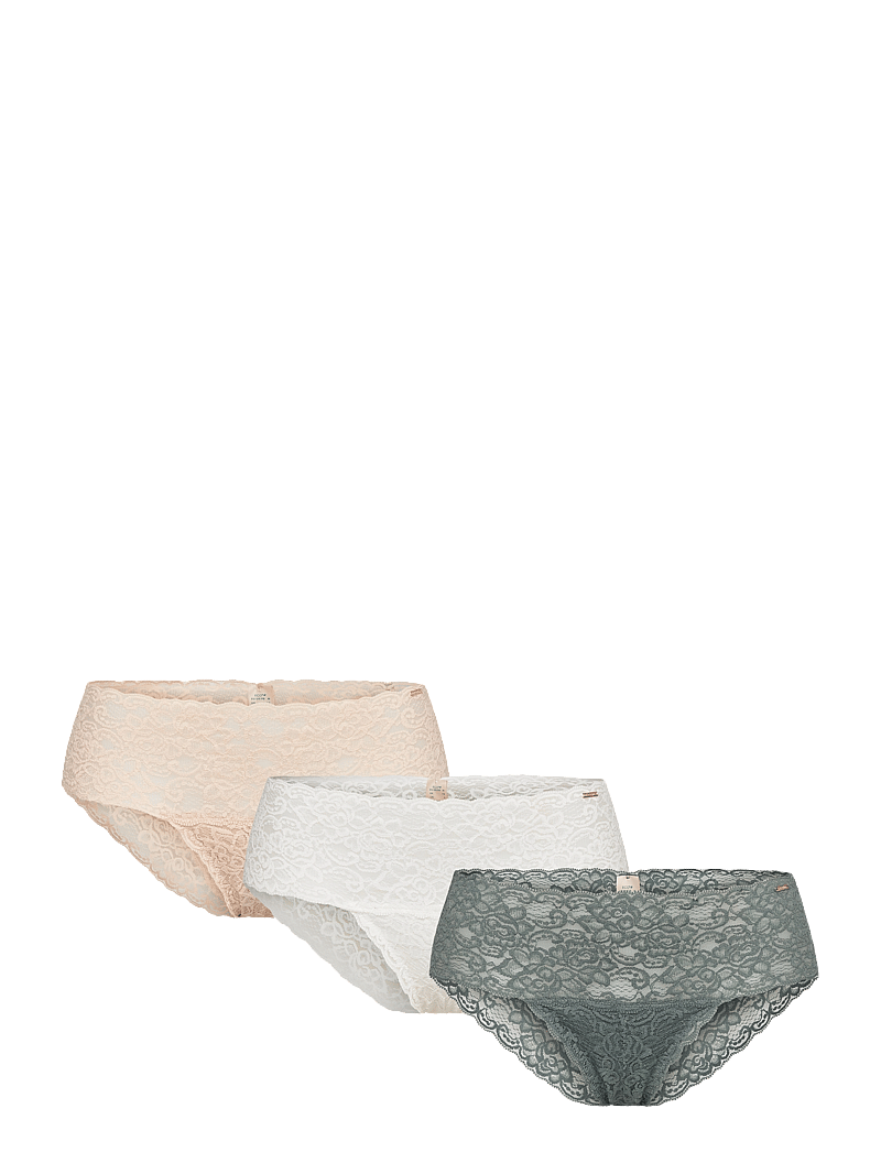 Dorina - LANA/ECO-3PP BRIEF - briefs - green/beige/ivory - 1