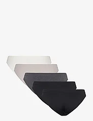 Dorina - ROSANNE/ECO-5PP BRIEF - mažiausios kainos - black/ivory/grey/grey/black - 6
