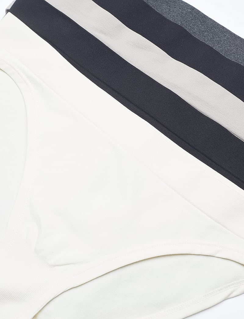 Dorina - ROSANNE/ECO-5PP BRIEF - briefs - black/ivory/grey/grey/black - 5