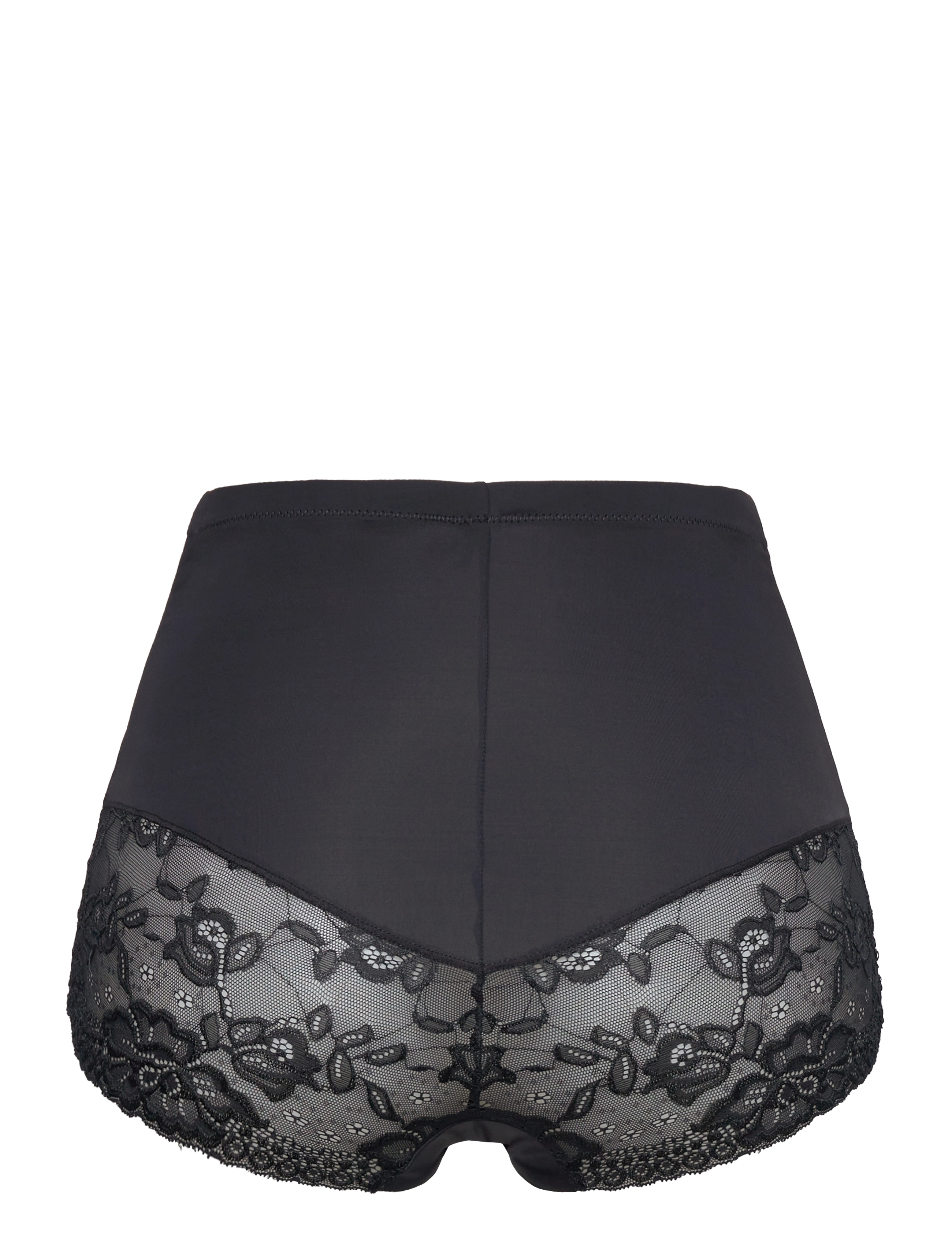 Dorina - BRIGITTE/ECO SHAPING_BRIEF - vidutinio ir aukšto juosmens kelnaitės - black - 2