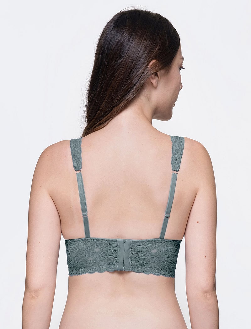 Dorina - LANA/ECO-2PP BRALETTE - bralette - green/ivory - 4