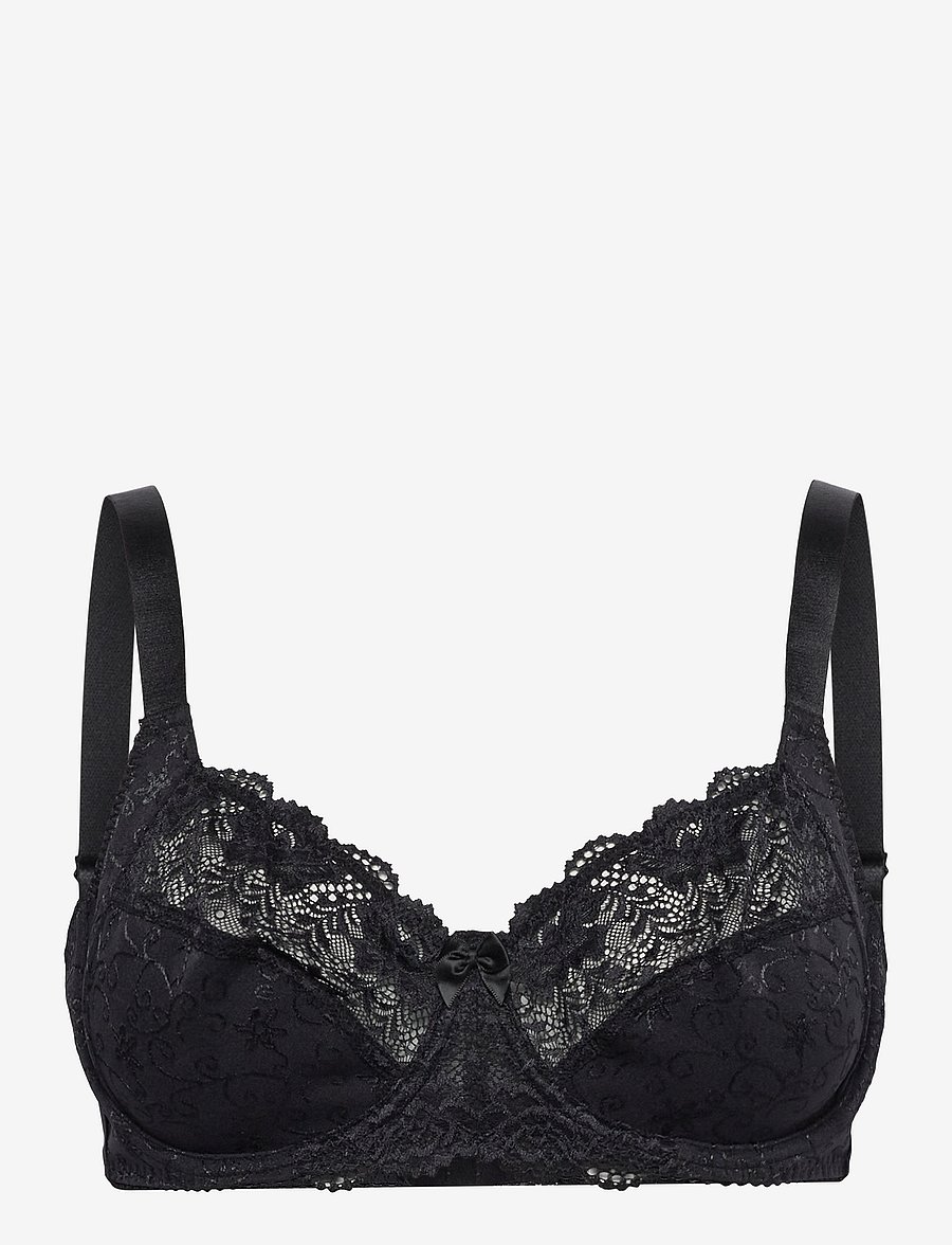 Dorina - PHILIPPA NON PADDED WIRED BRA - fuldskåls bh'er - black - 1