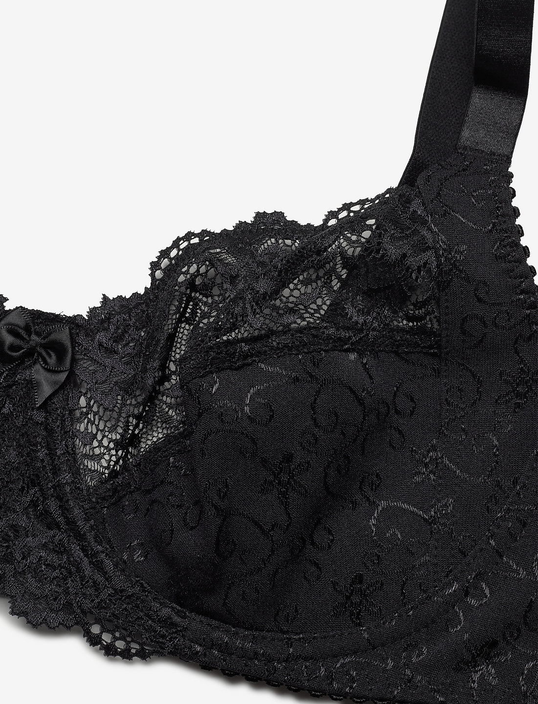 Dorina - PHILIPPA NON PADDED WIRED BRA - full cup bras - black - 3