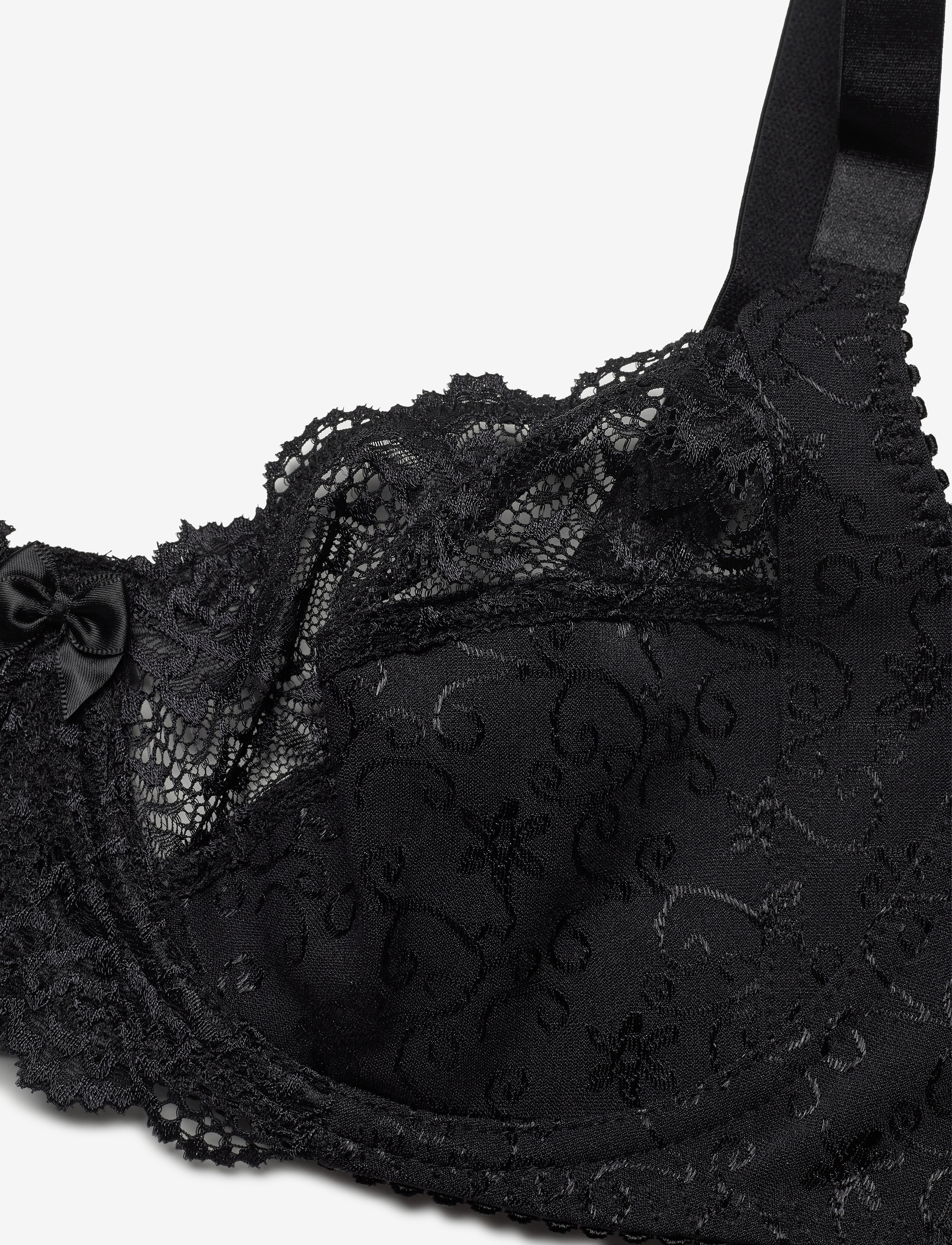 Dorina - PHILIPPA NON PADDED WIRED BRA - fuldskåls bh'er - black - 3