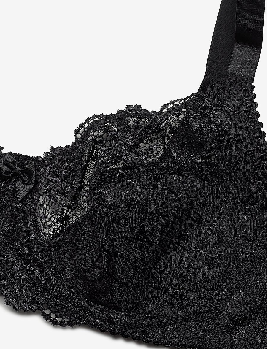 Dorina - PHILIPPA NON PADDED WIRED BRA - fuldskåls bh'er - black - 3
