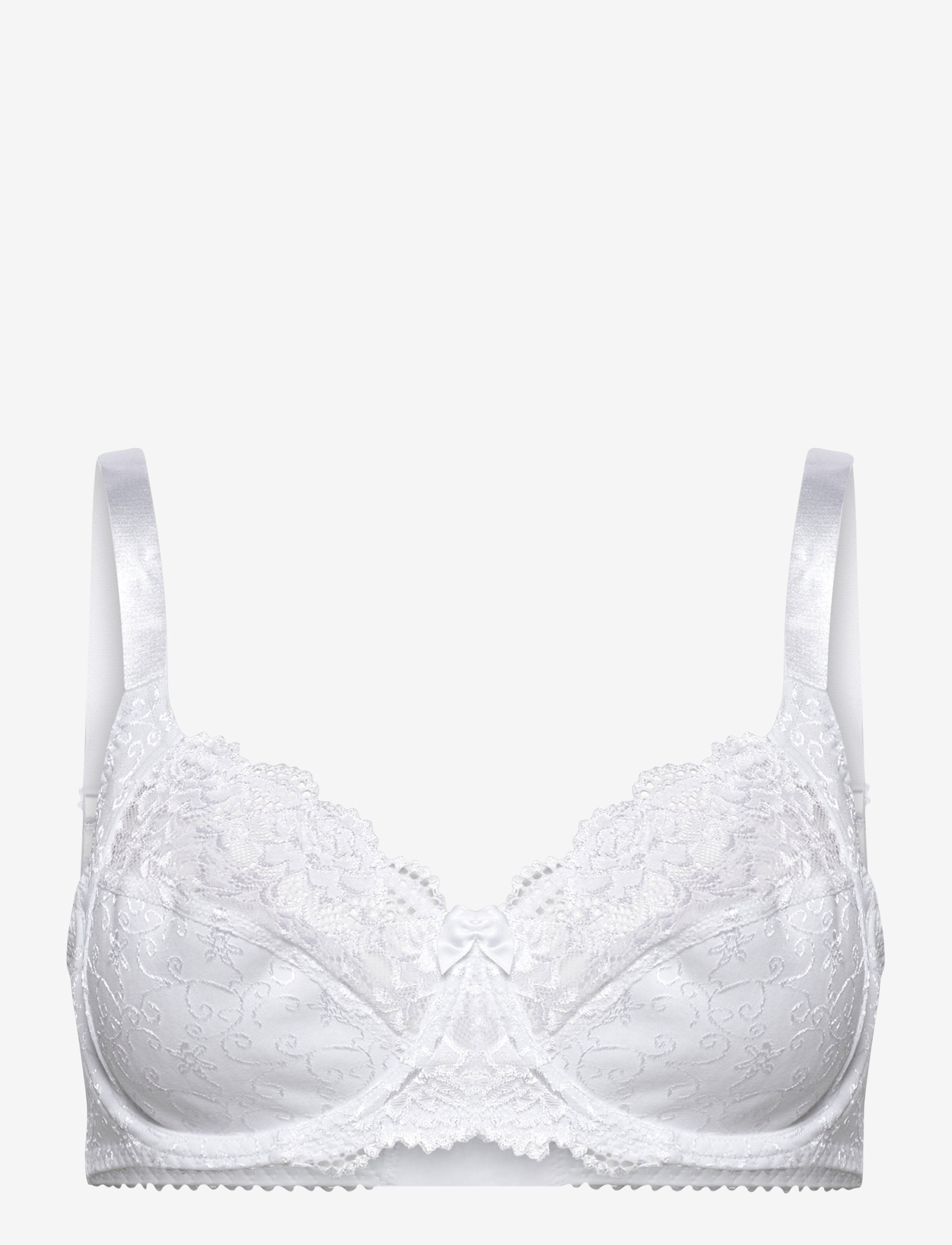 PHILIPPA NON PADDED WIRED BRA - WHITE