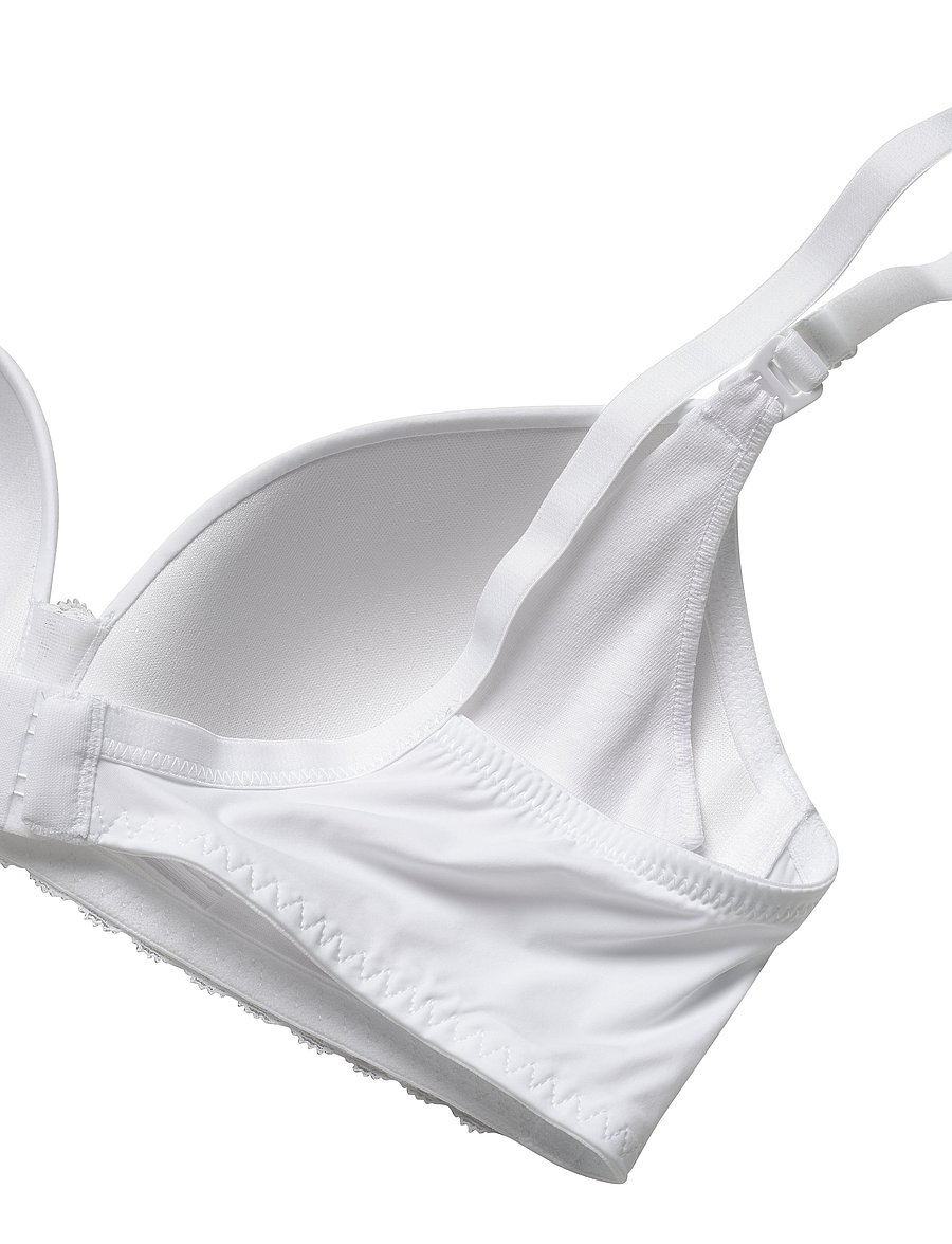 Dorina - Light Padded MAY Soft Nursing Bra - lingerie - white - 5
