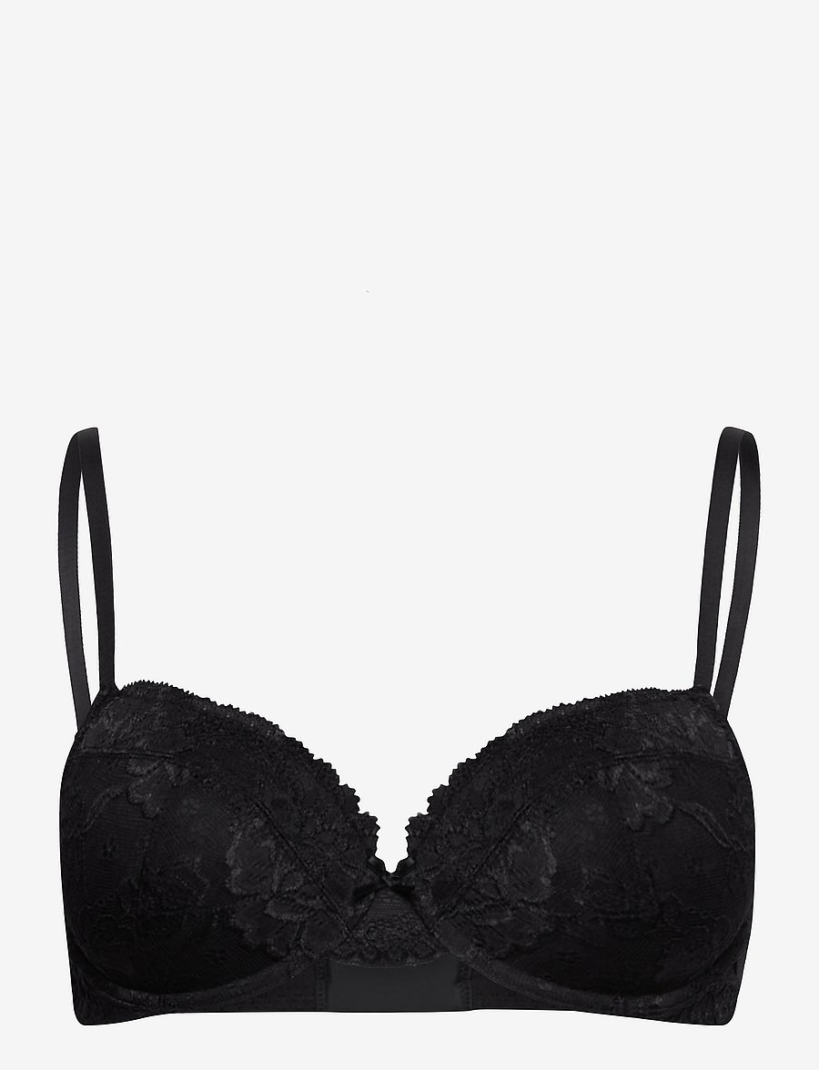 Dorina - Light Padded LIANNE Demi - balconette bh's - black - 1