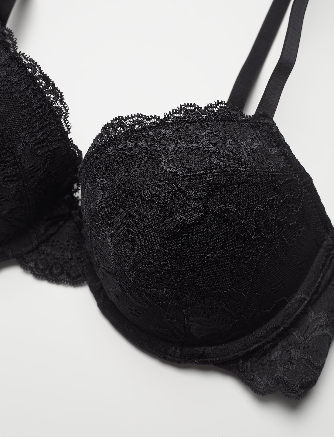 Dorina - Light Padded LIANNE Demi - balconette bhs - black - 4