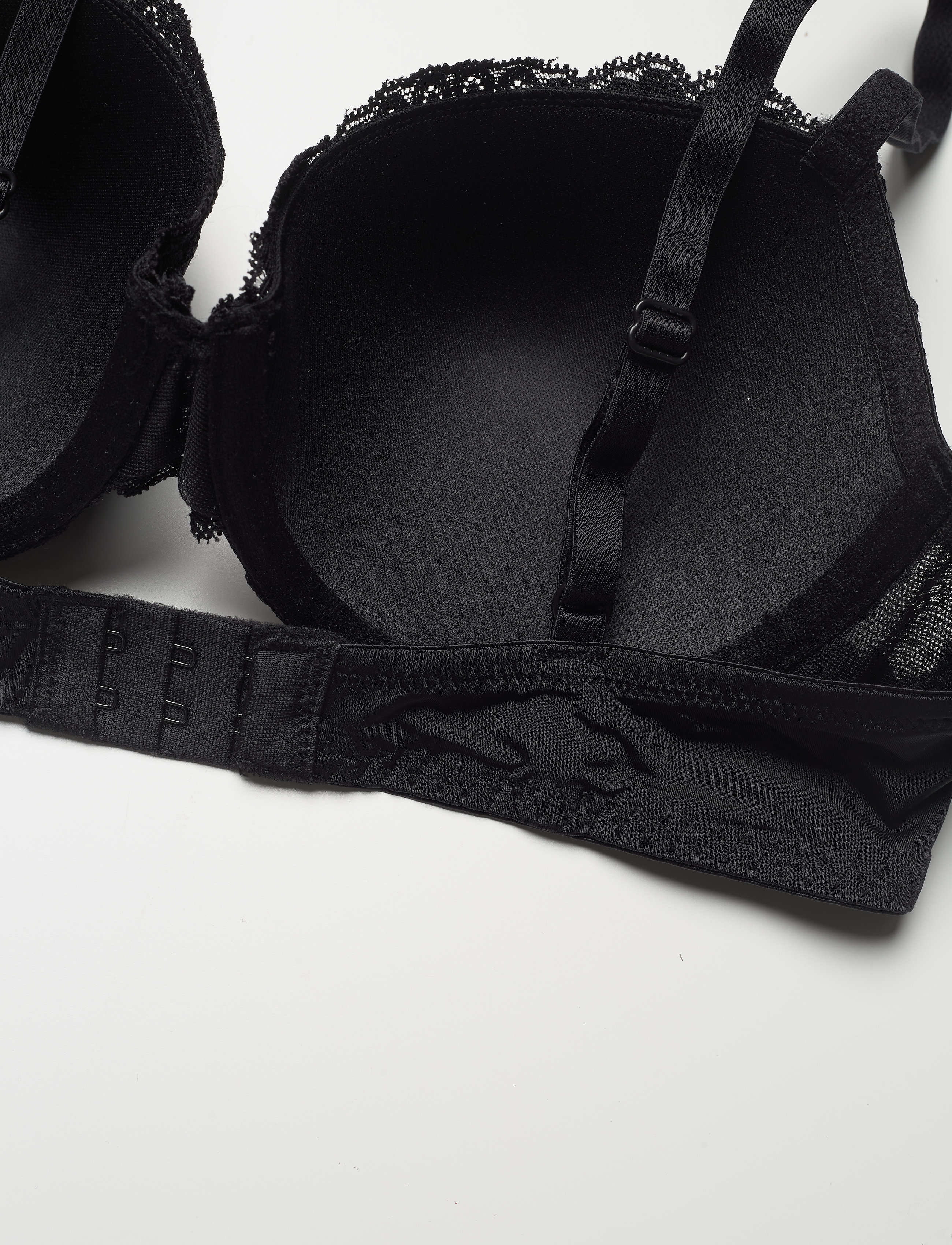 Dorina - Light Padded LIANNE Demi - balconette bh's - black - 5