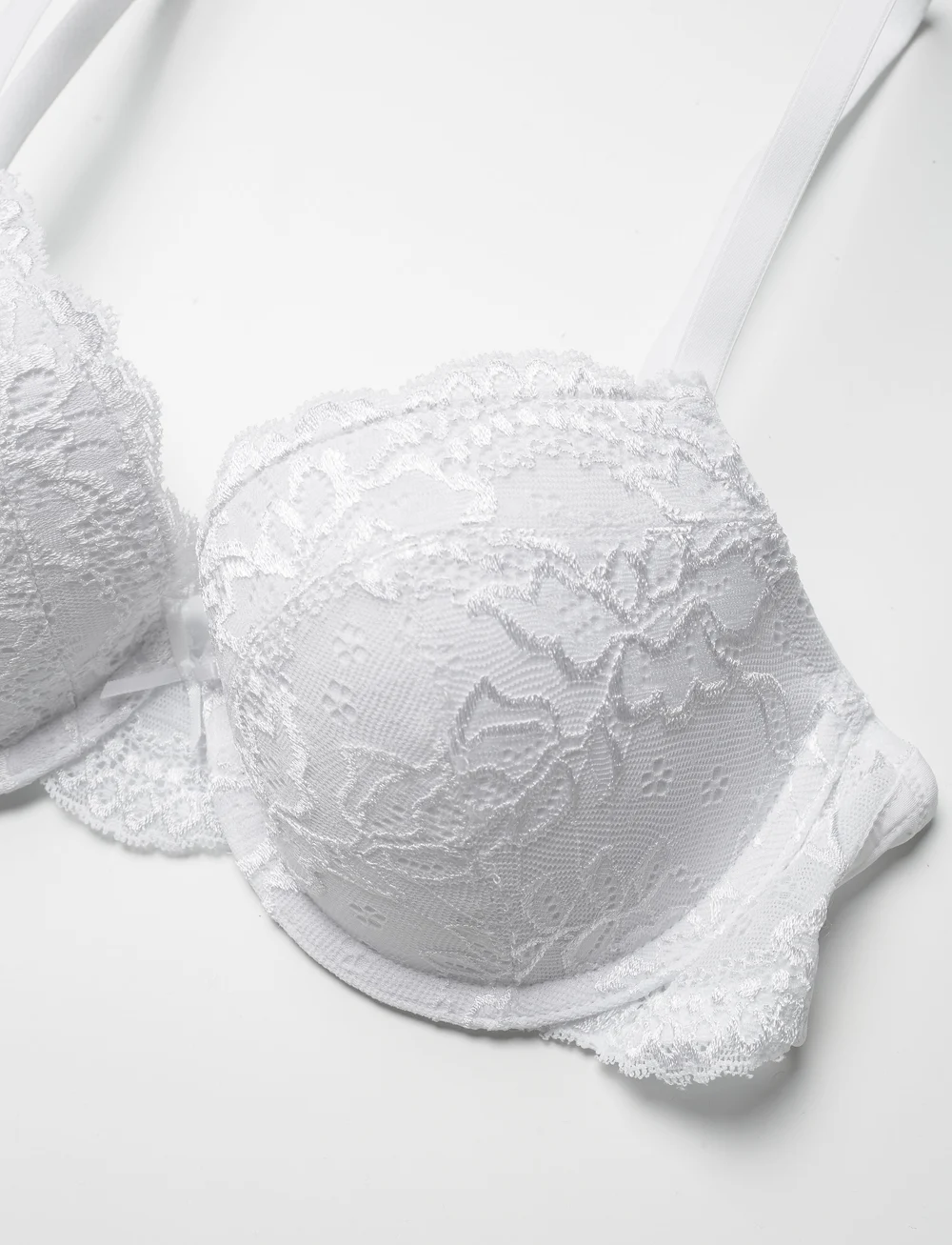 Dorina - Light Padded LIANNE Demi - balconette bh:ar - white - 4