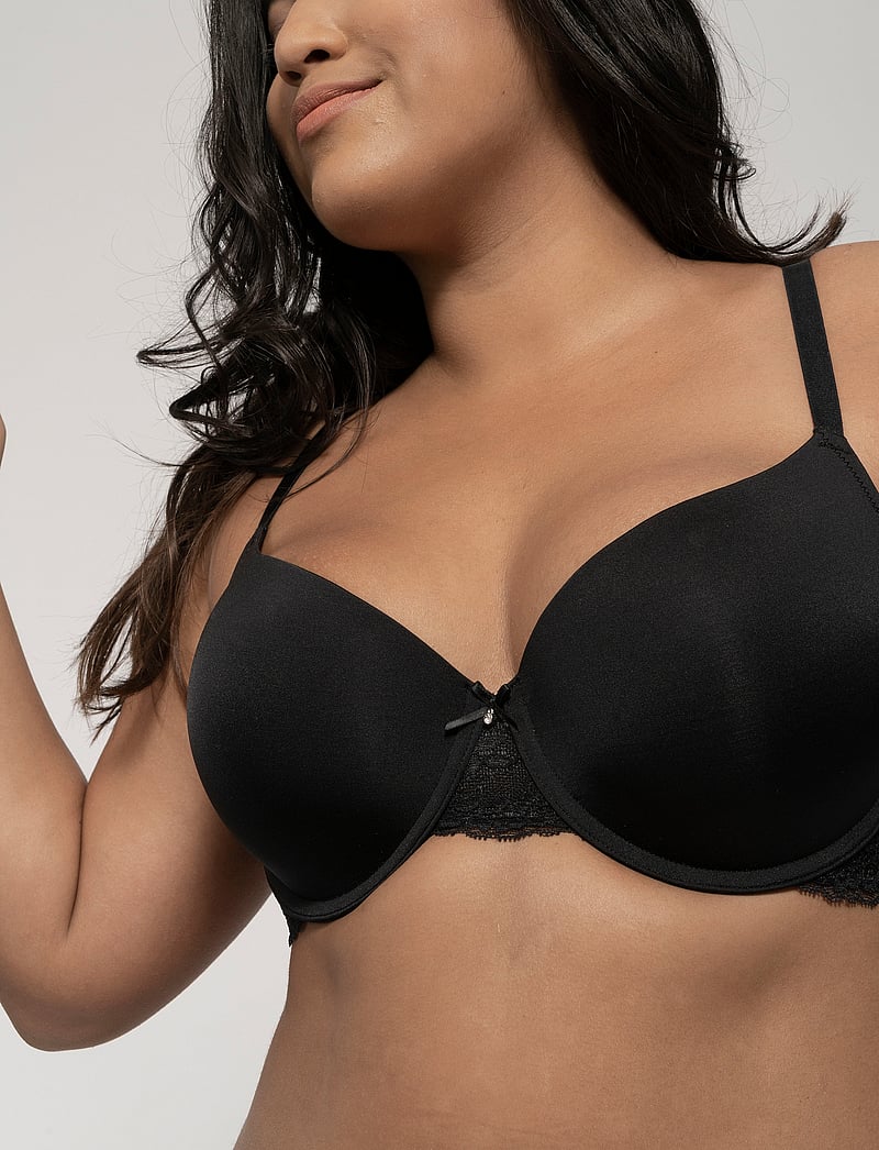 Dorina - Light_Padded ADELE DEMI - t-shirt bh:ar - black - 0