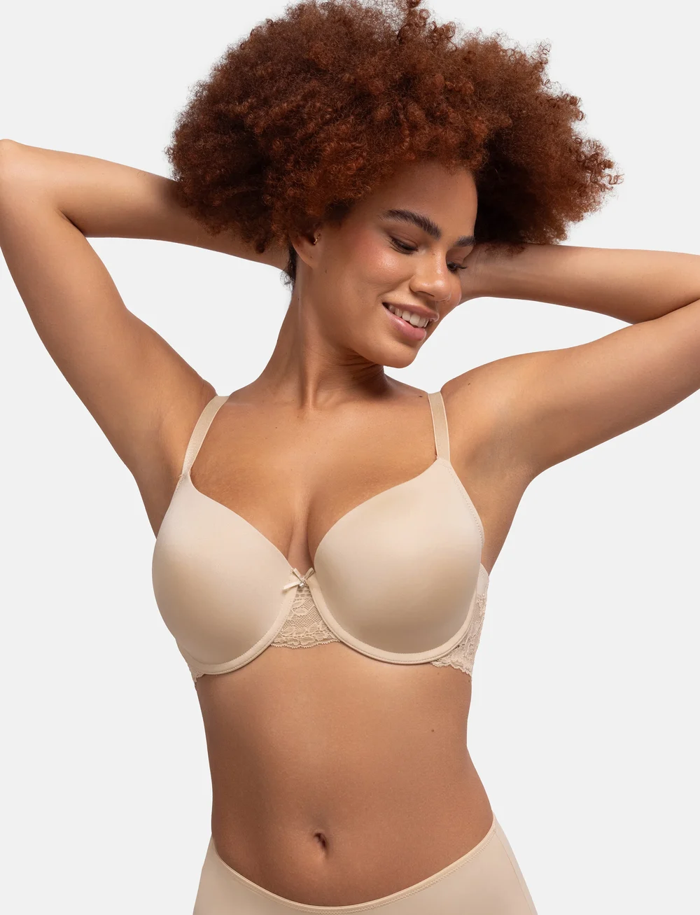 Dorina - Light_Padded ADELE DEMI - t-shirt bh:ar - nude - 0