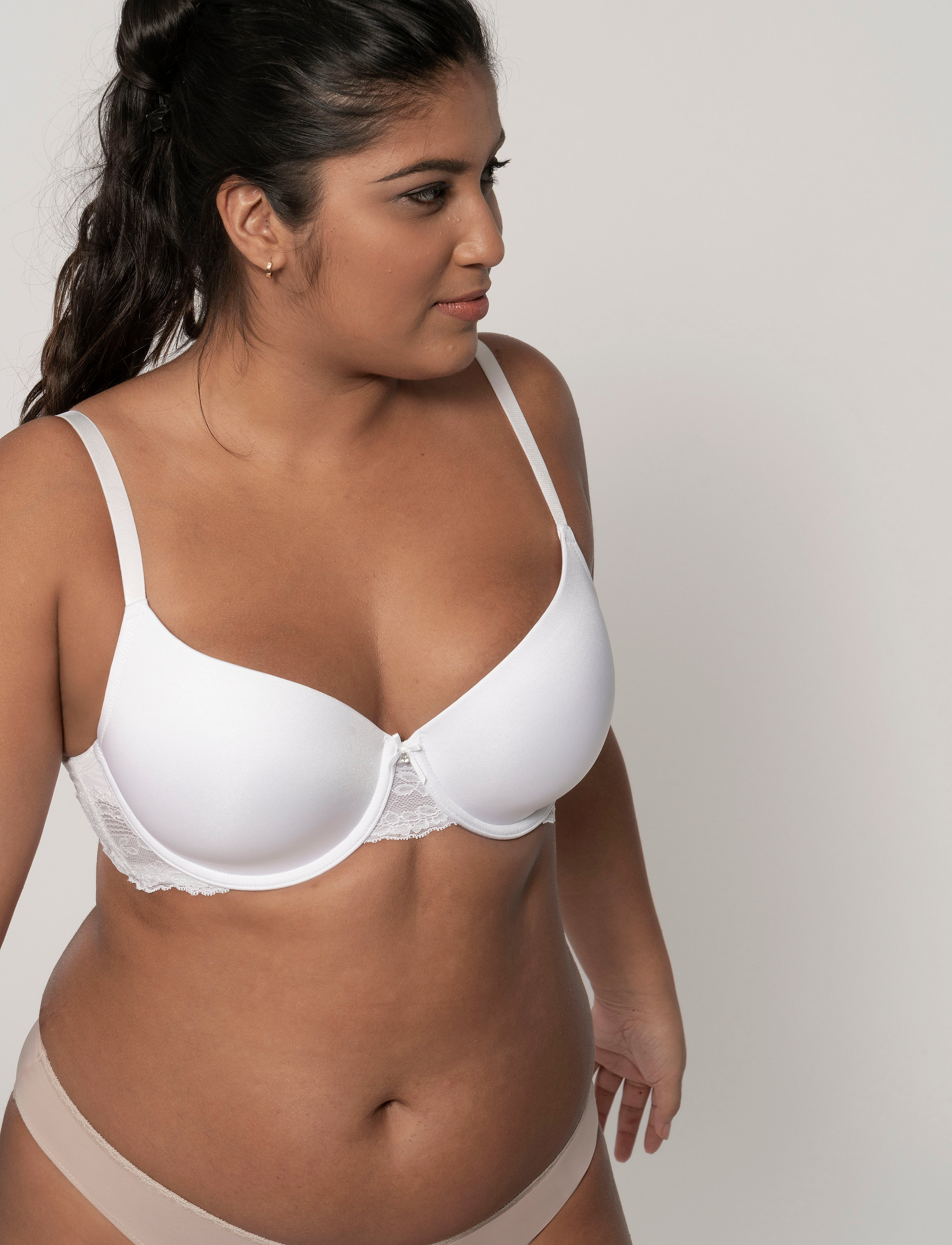 Dorina Adele Demi, 95 G, Bras & Oberteile, Weiß - T-shirt Bras, Frauen