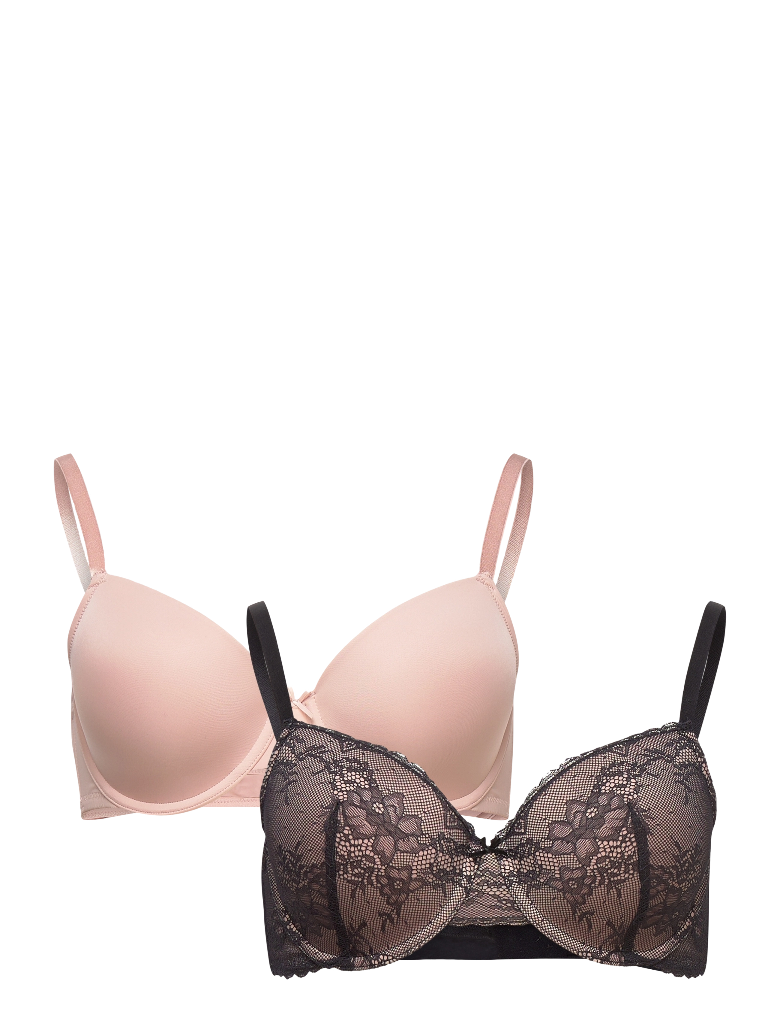 Dorina CHLOE-2PP LIGHT PADDED DEMI - Kampagne - BLACK/BLUSH / black