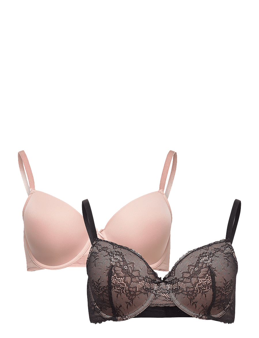 Dorina - Light Padded CHLOE-2PP Demi - push-up bh:ar - black/blush - 1