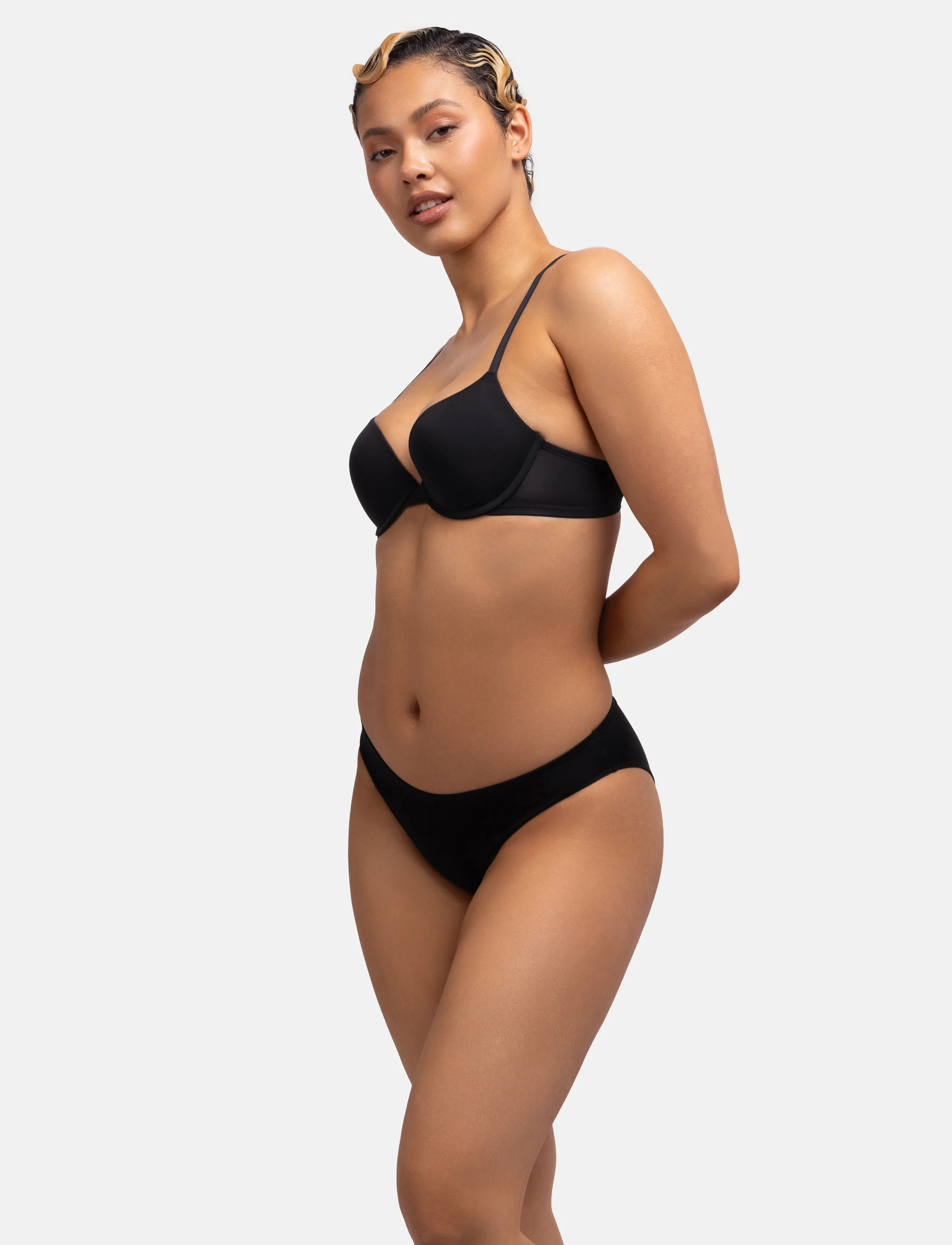 Dorina - MICHELLE - push-up bhs - black - 3