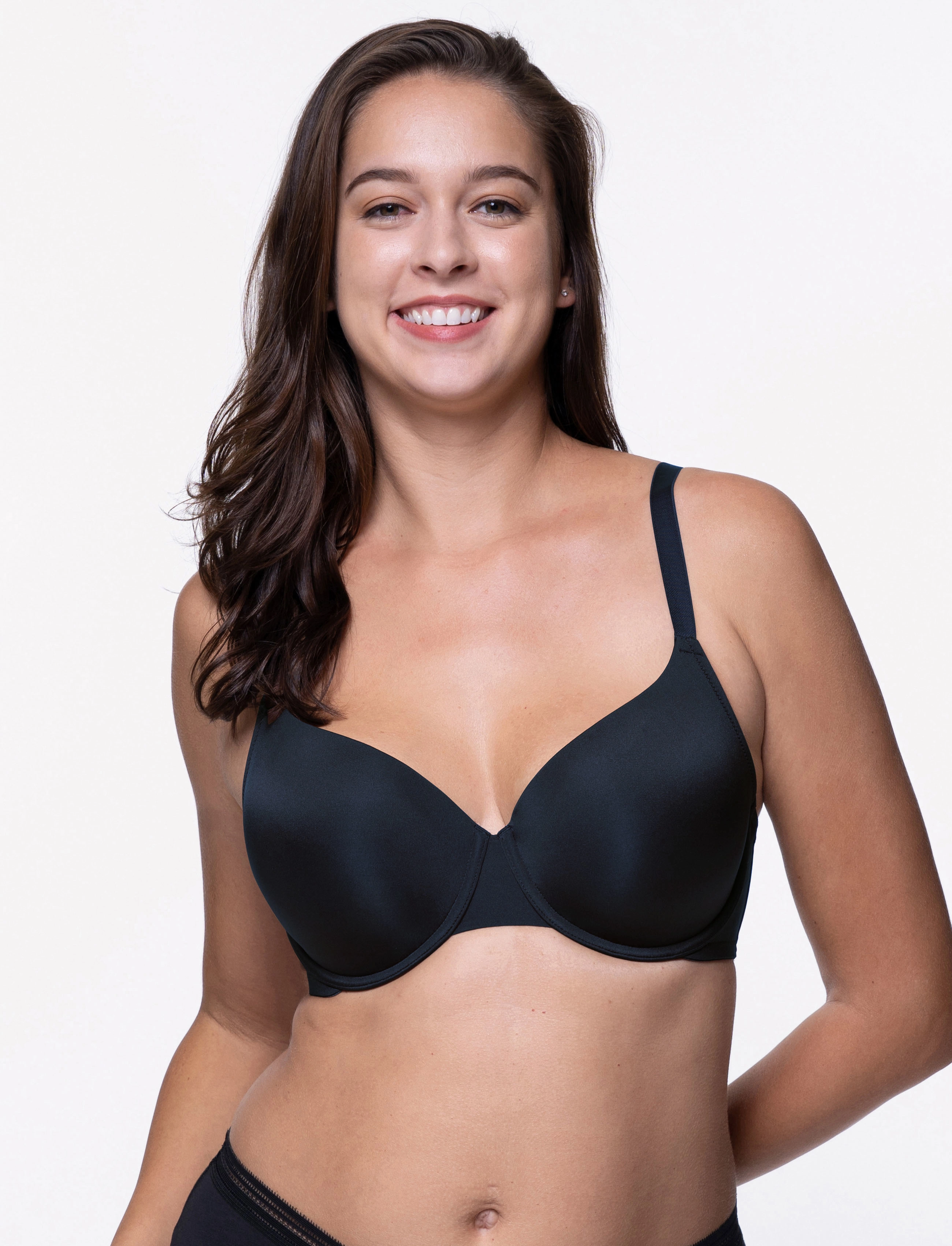Dorina Michelle Demi, 70 E, Bras & Oberteile, Schwarz - T-shirt Bras, Frauen