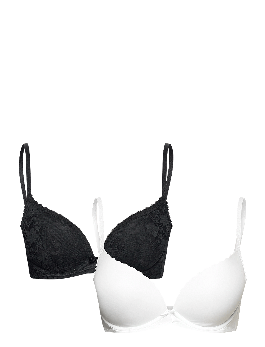 Dorina - SONIA-2PP PUSH UP PLUNGE - plunge bhs - black/white - 1