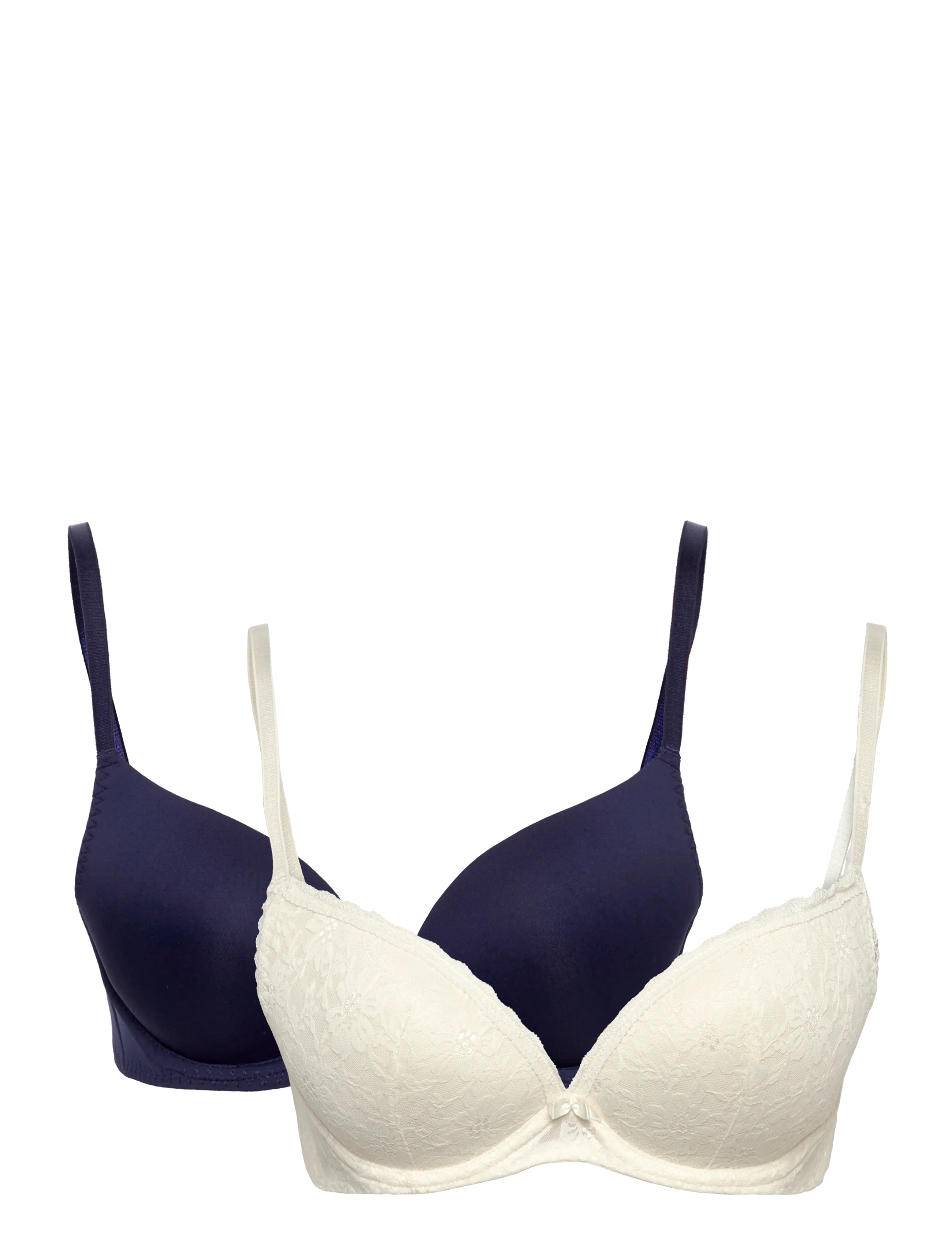 Dorina Sonia-2Pp Plunge, Kvinder, Blonde Plunge BH, Cream, Str: 75 C