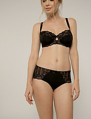 Dorina - CELINE Non Padded Unlined Bra - alhaisimmat hinnat - black - 2