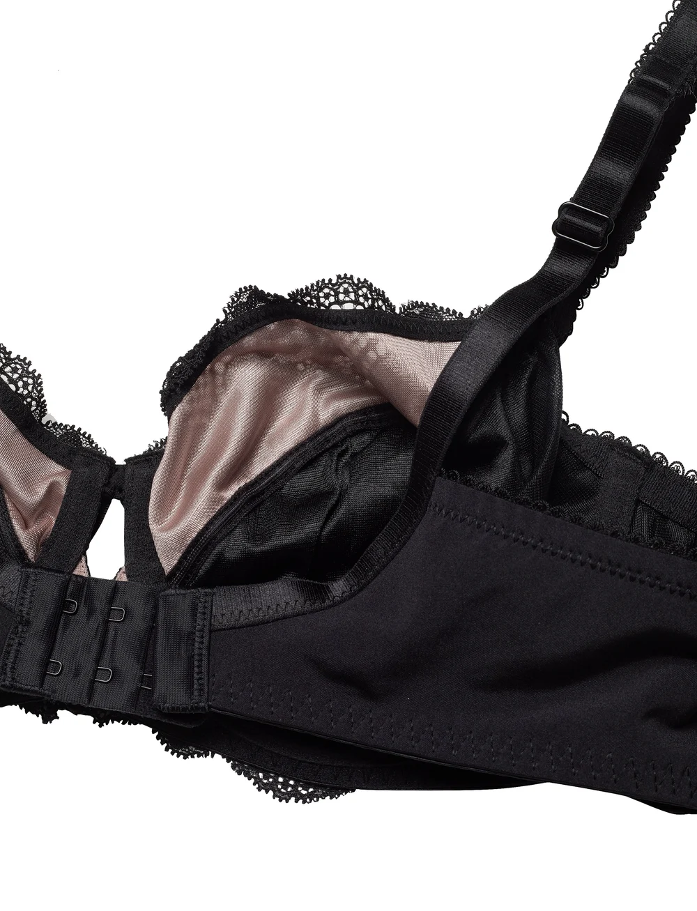 Dorina - CELINE Non Padded Unlined Bra - helkupa bh:ar - black - 5