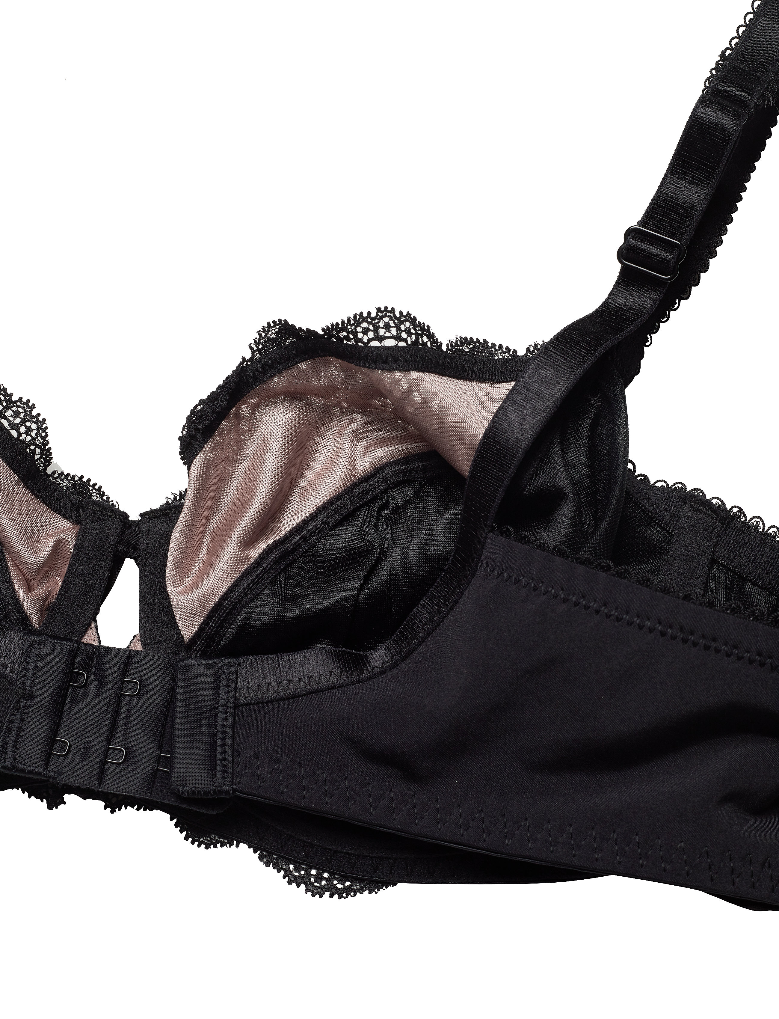 Dorina - CELINE 2PP WIRED BRA - fuldskåls bh'er - black - 5