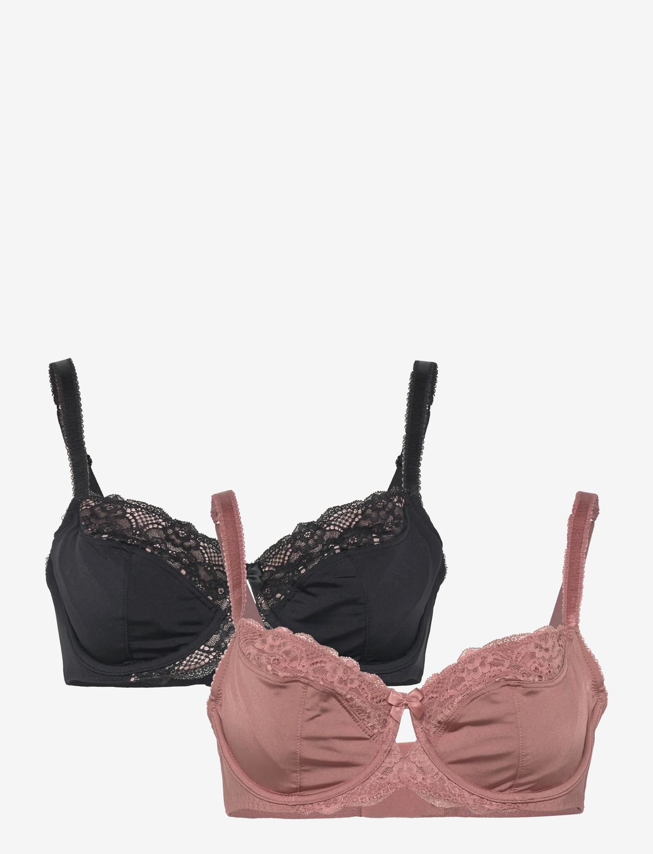 Dorina - CELINE 2PP WIRED BRA - vollschalen-bh - pink/black - 0