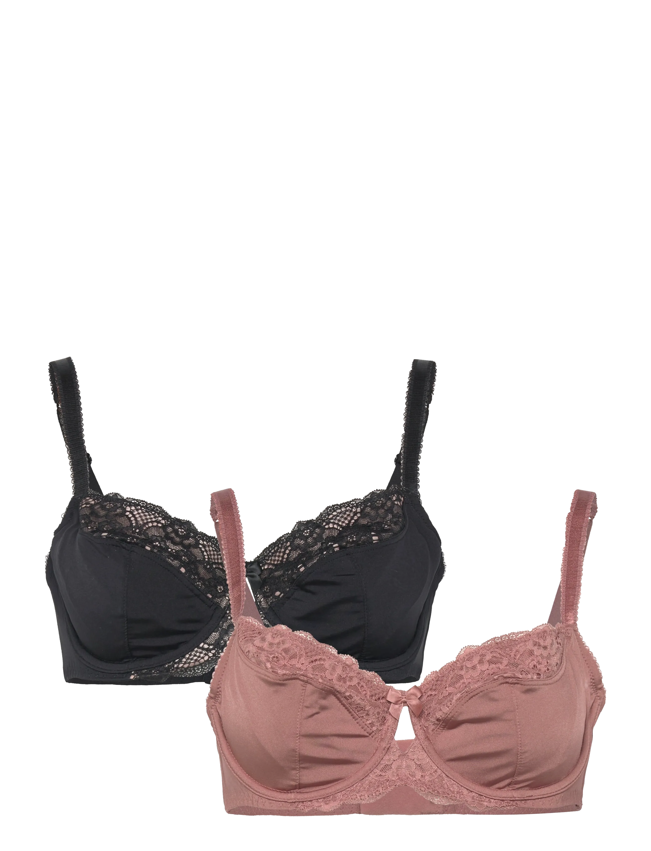 Dorina CELINE 2PP WIRED BRA - Unterwäsche - PINK/BLACK / pink/rose