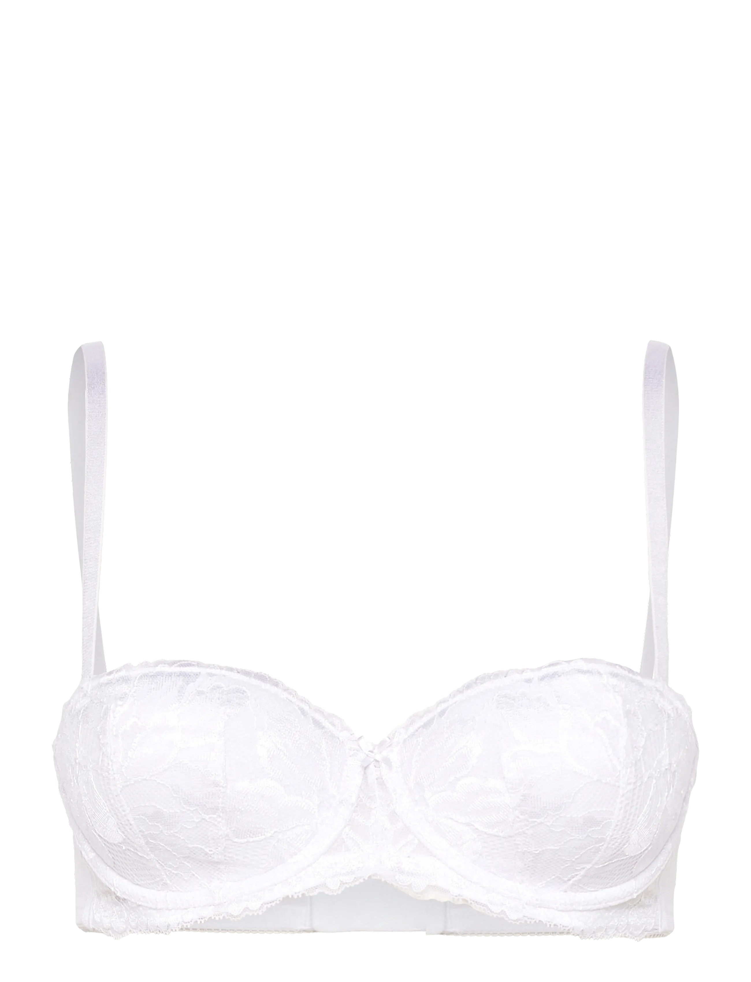 Dorina PERFECT LACE BALCONY - Balconette BH - WHITE / white