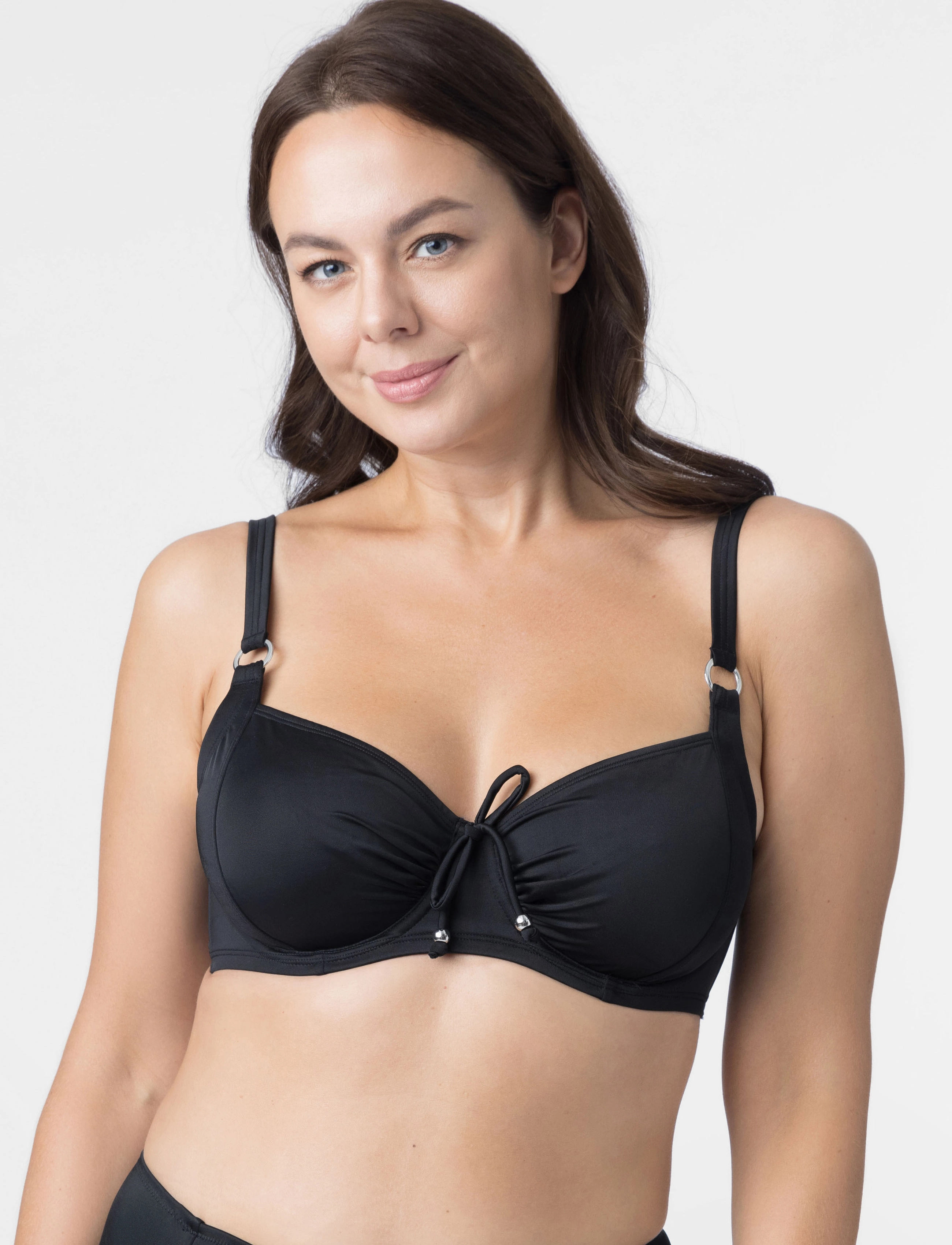 Dorina Fiji/Eco Bikini_Top, E x 80, Black, Bikinitoppe > Bikinitoppe Med Ledning, Dame