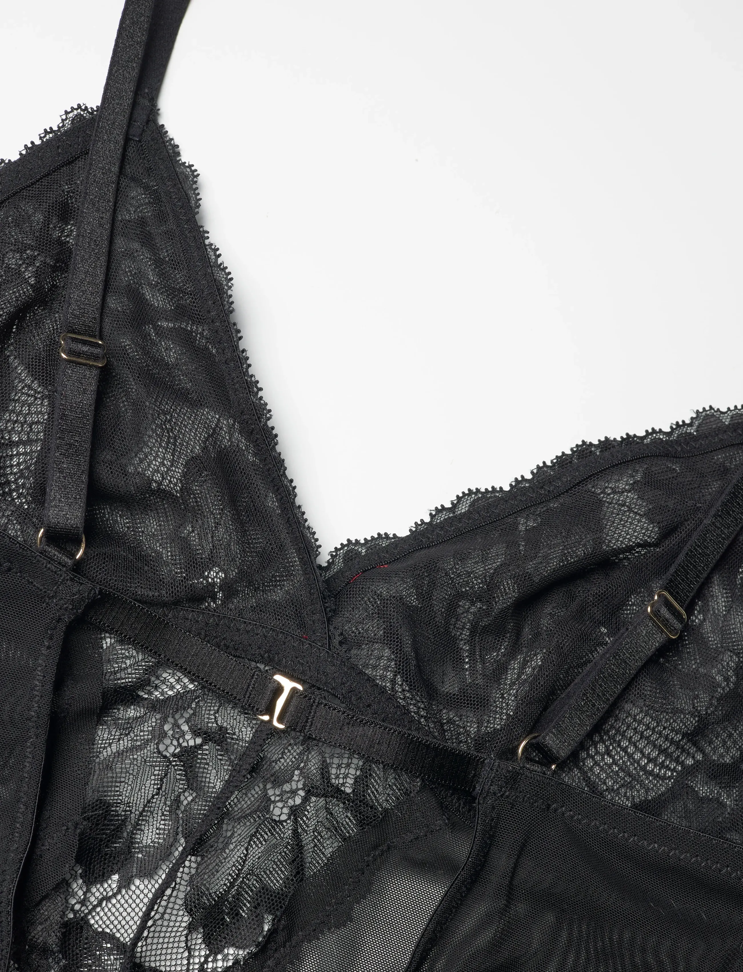 Dorina - Perfect Lace BODYSUIT - laveste priser - black - 4
