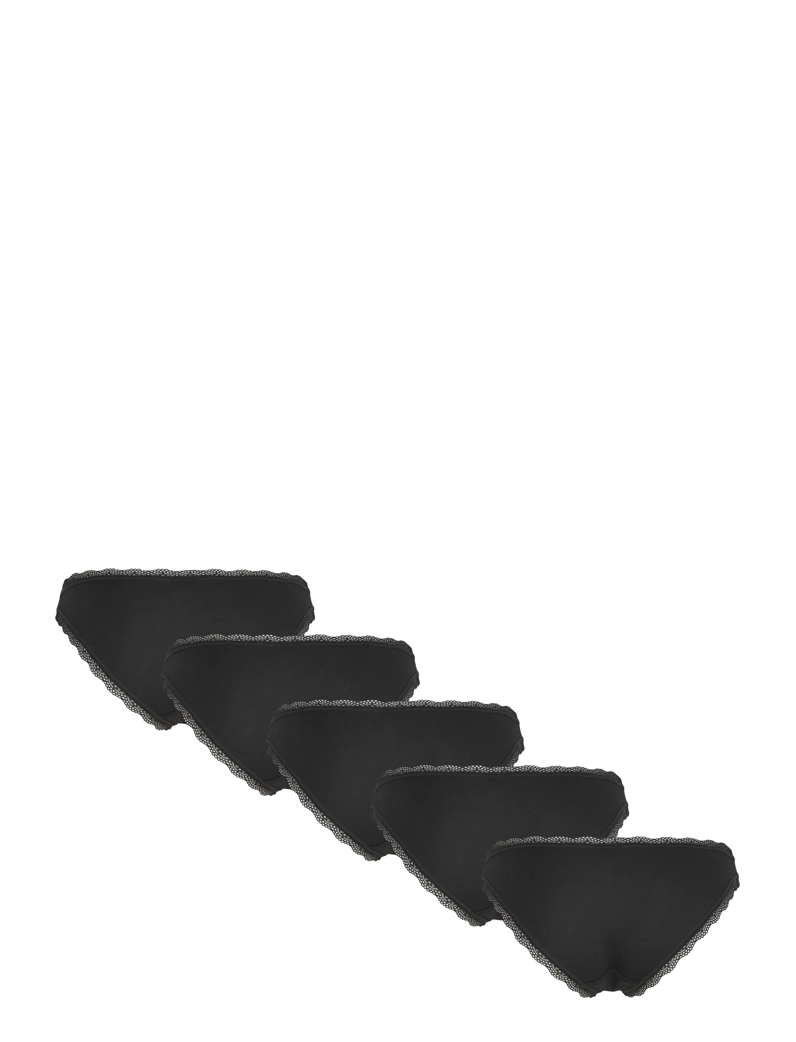 Dorina - Essential Cotton BRAZILIAN - brazilian slips - black/black/black/black/black - 2