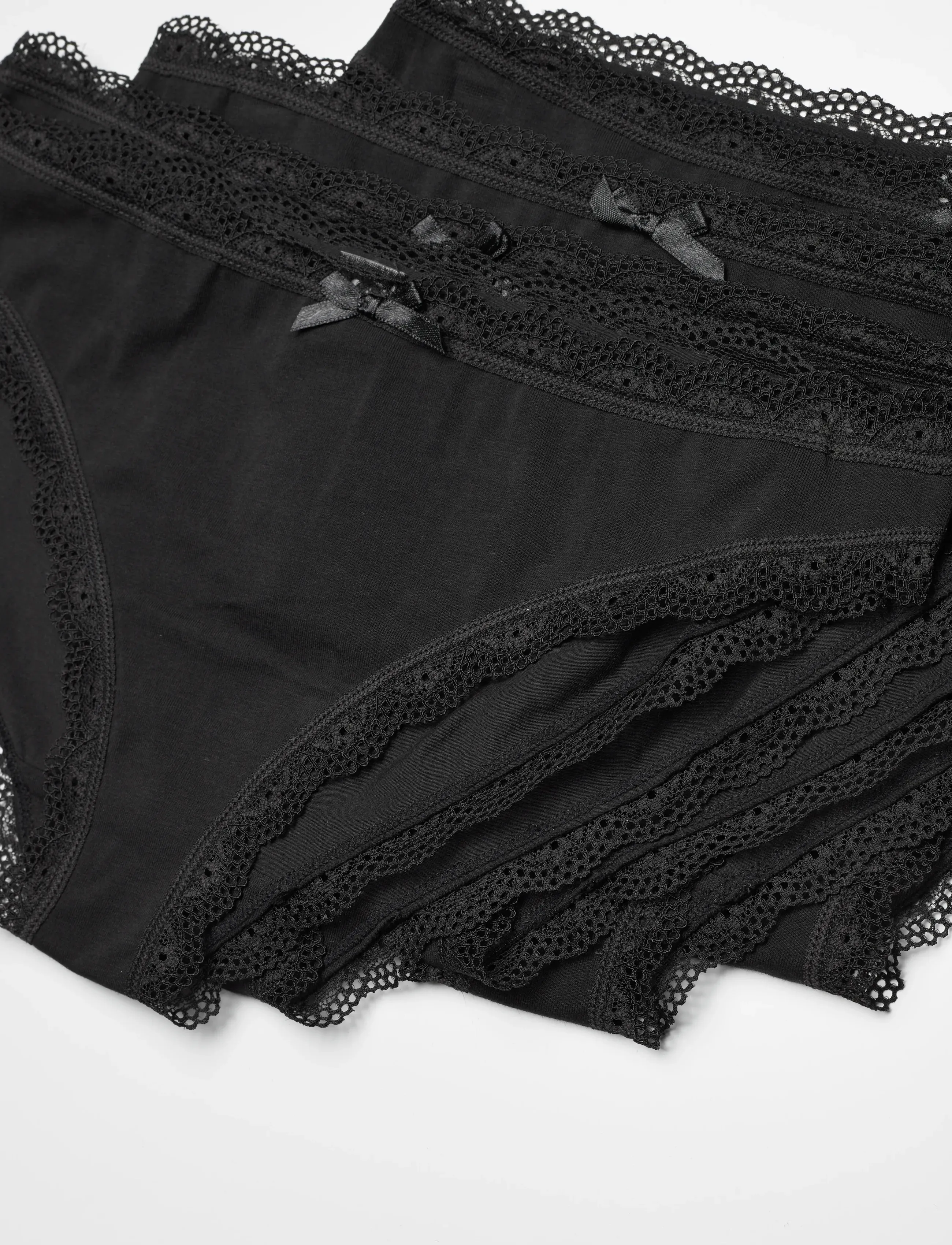 Dorina - Essential Cotton BRAZILIAN - brazilian slips - black/black/black/black/black - 4