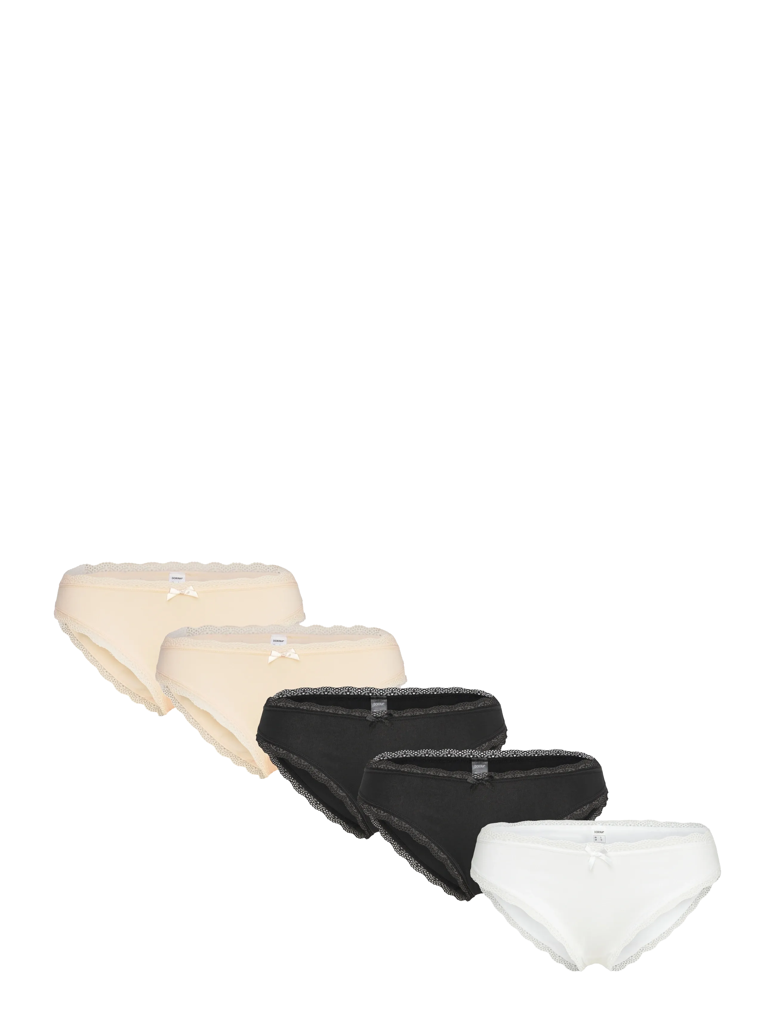 Dorina Essential Cotton BRAZILIAN - Underkläder - BLACK / multi