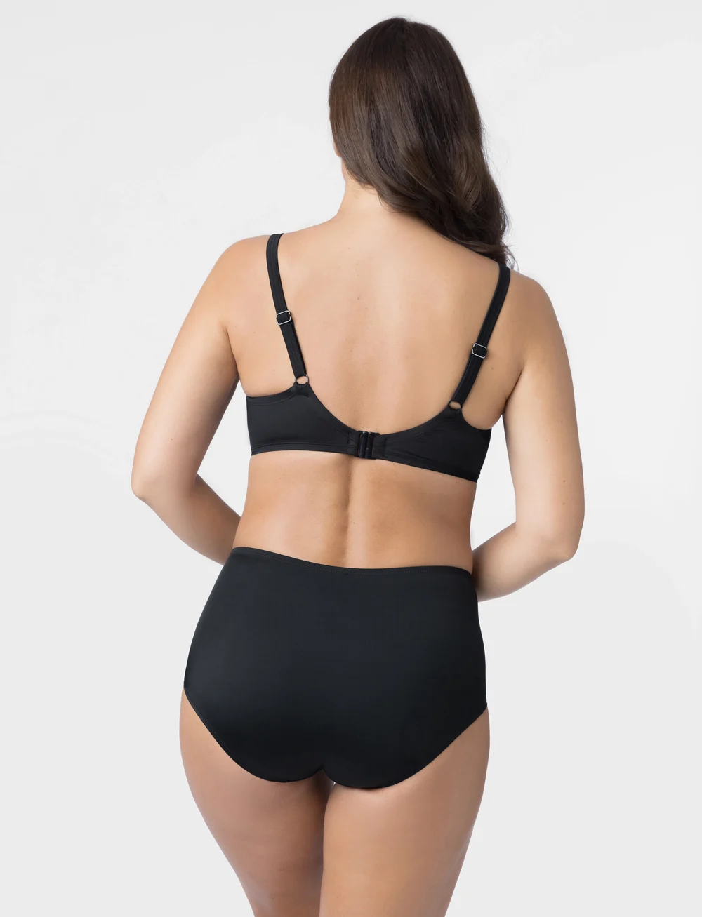 Dorina - FIJI/ECO HIPSTER_CLASSIC - bikinitrosor med hög midja - black - 3