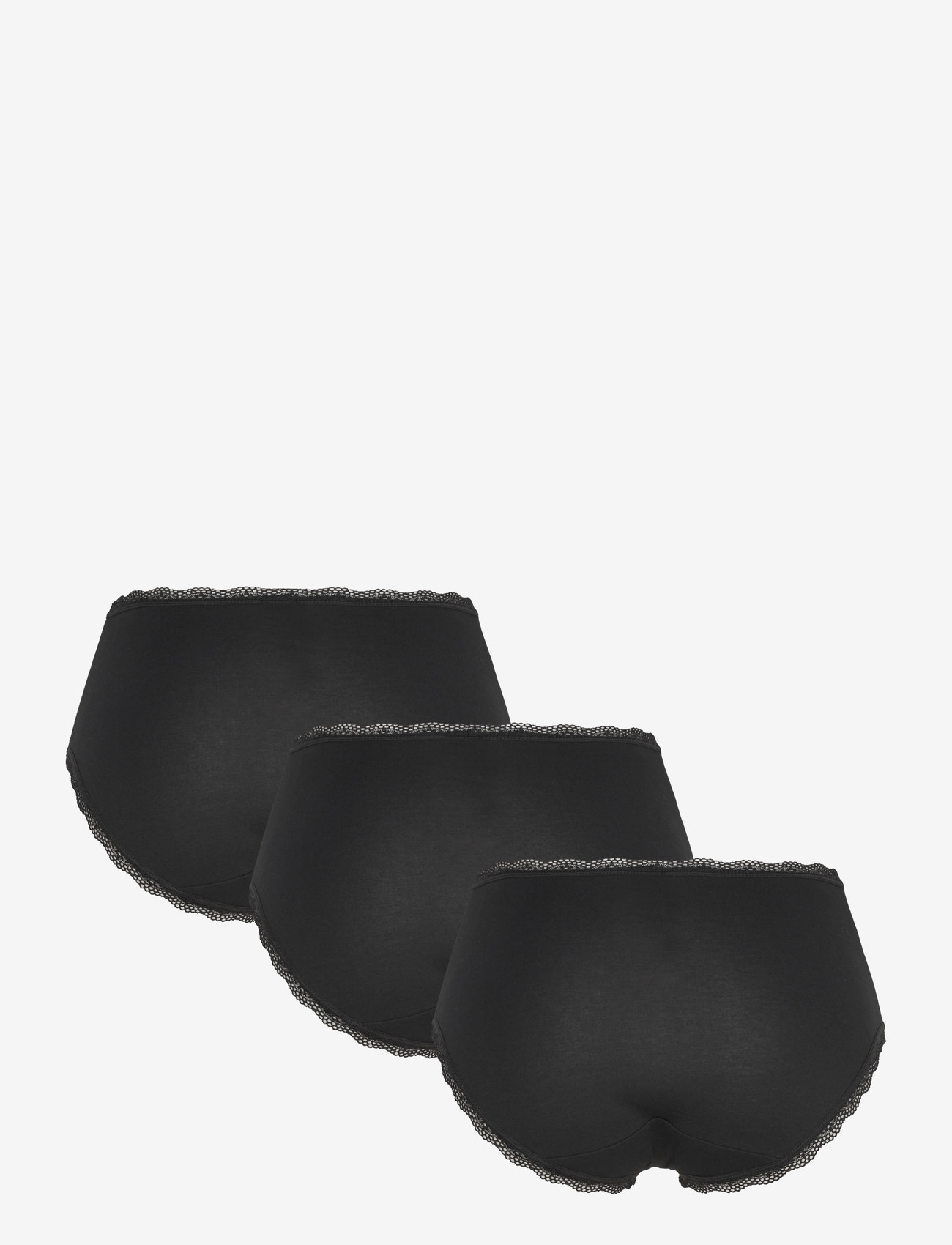 Dorina - Essential Cotton BRIEF - briefs - black/black/black - 1