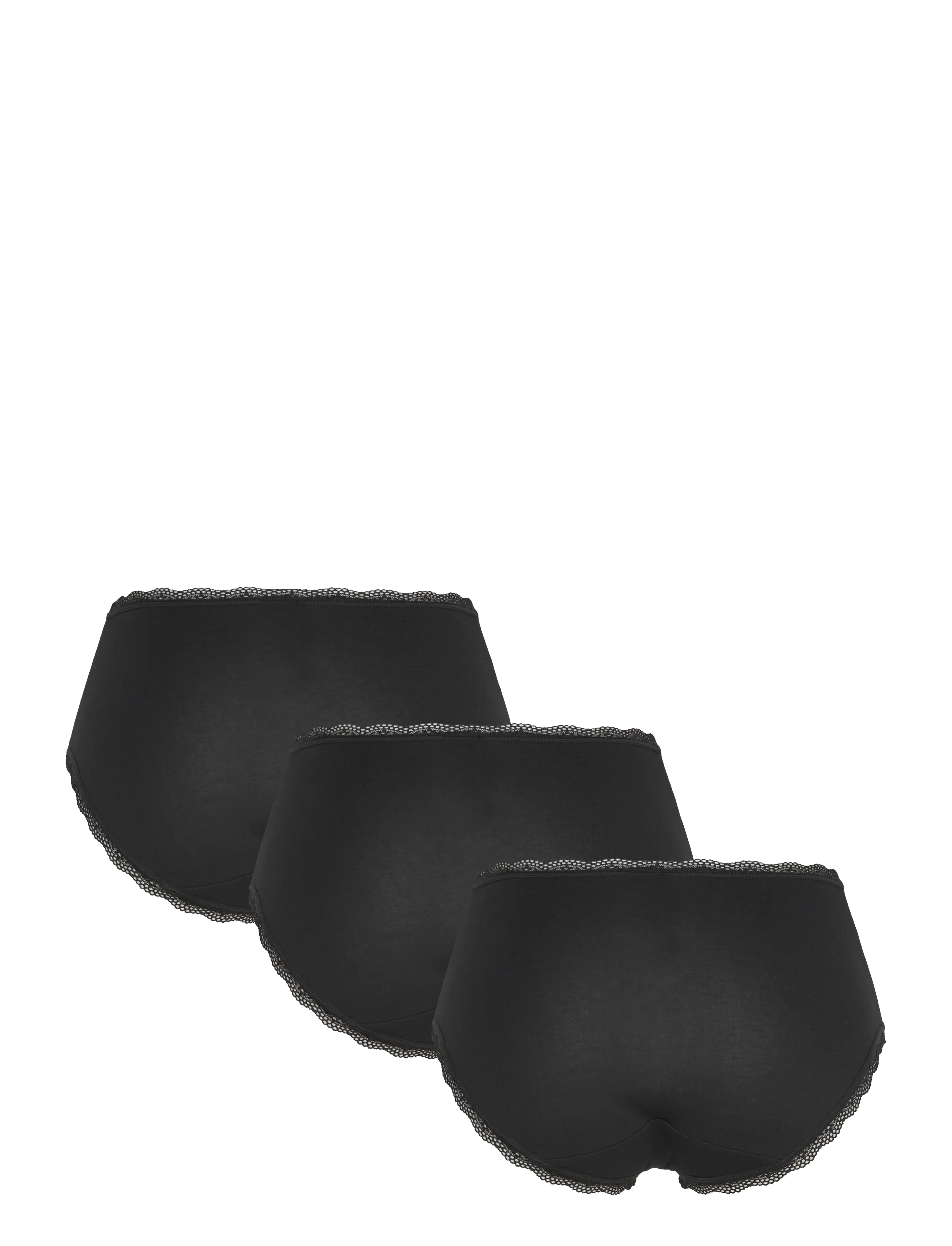 Dorina - Essential Cotton BRIEF - laagste prijzen - black/black/black - 2
