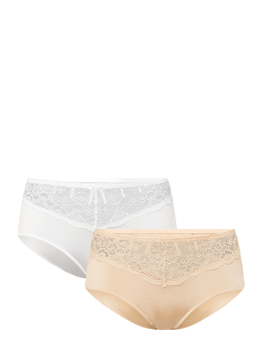 Dorina - Celine-2pp BRIEF - slips - pink/white - 0