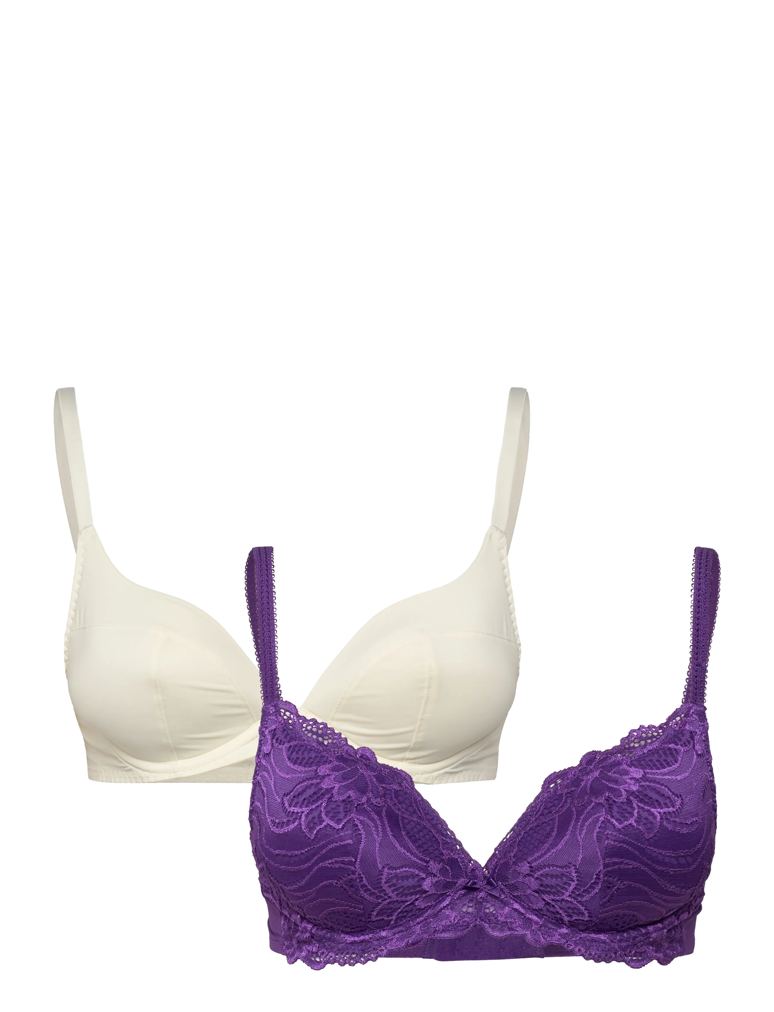Dorina ANGIE-2PP PLUNGE - Undertøj - PURPLE/IVORY / purple