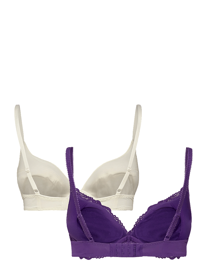 Dorina - ANGIE PUSH UP PLUNGE - plunge bhs - purple/ivory - 1