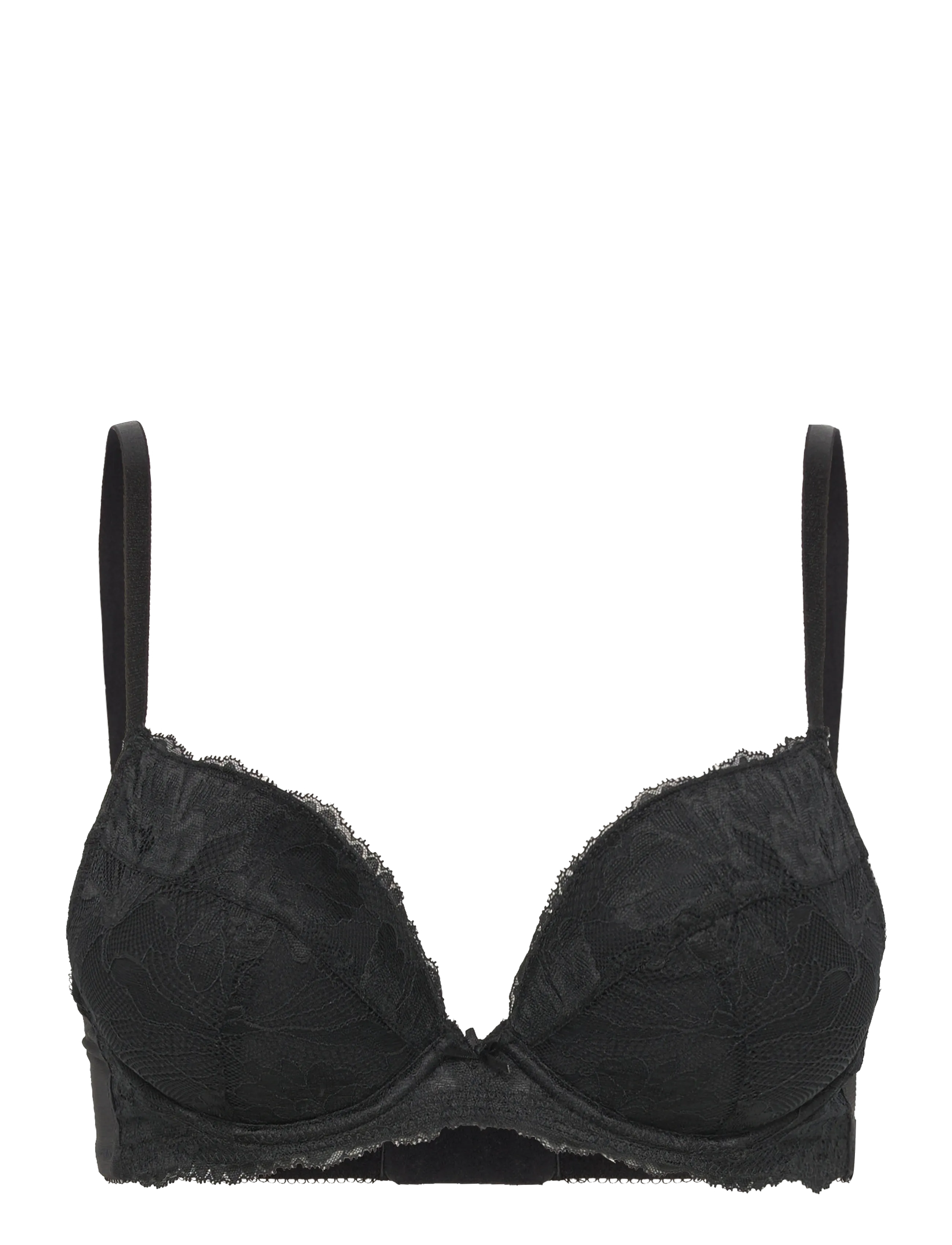 Dorina PERFECT LACE PLUNGE - Undertøj - BLACK / black